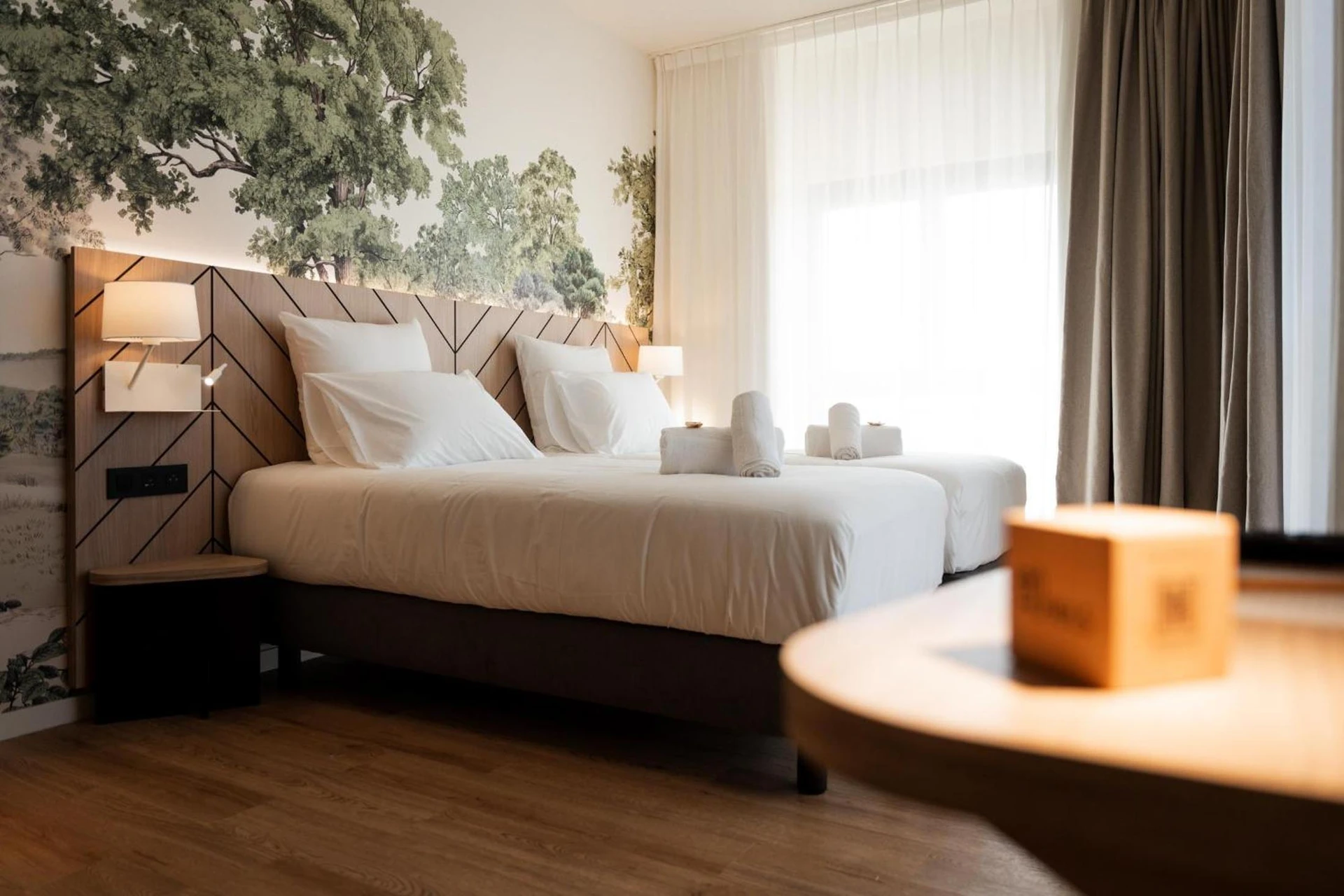 Chambre disponible pour un séminaire d'entreprise à Bô Hôtels Ambronay - Ambronay