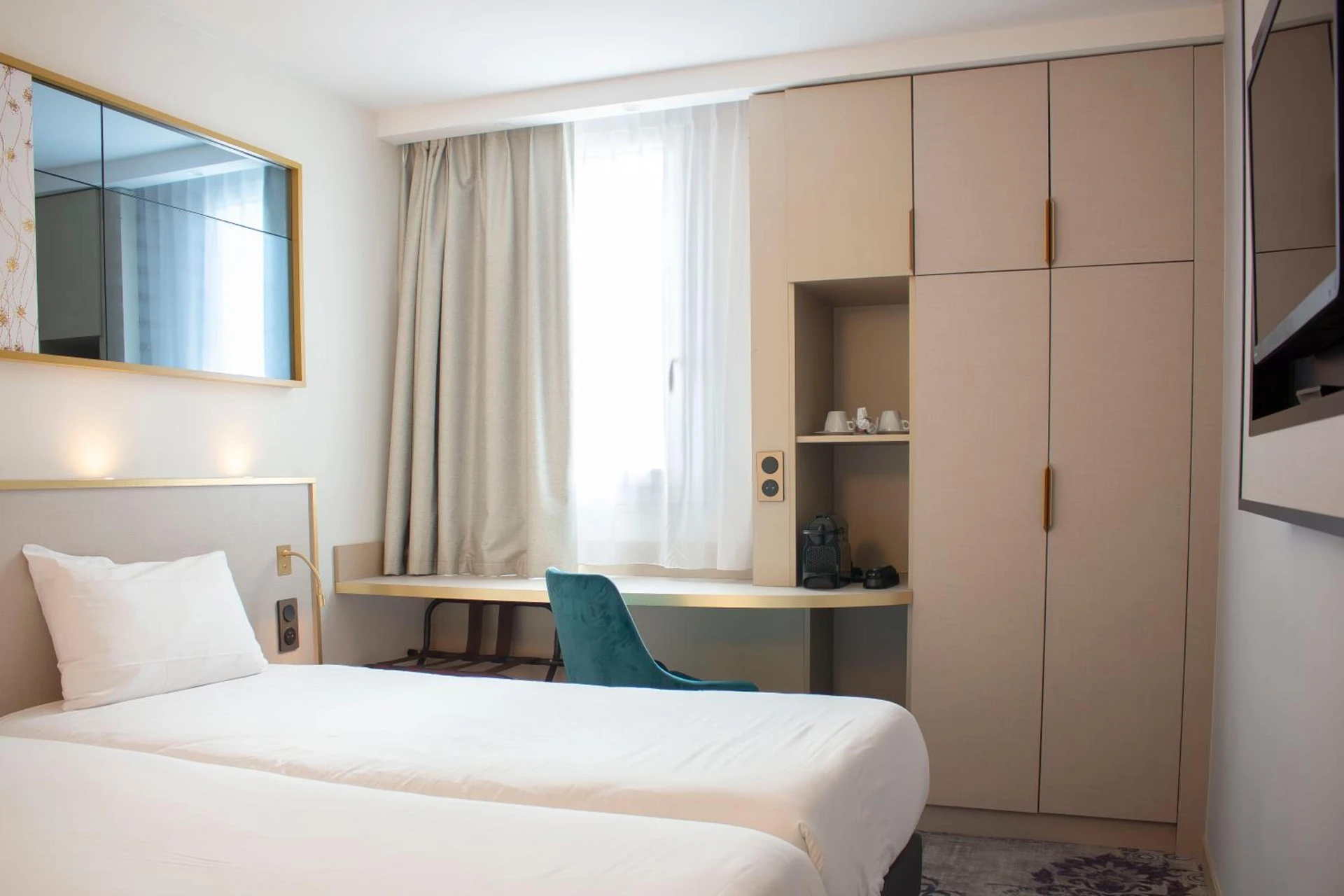Chambre disponible pour un séminaire d'entreprise à Brit Hotel Bordeaux Aéroport - Le Soretel - Mérignac