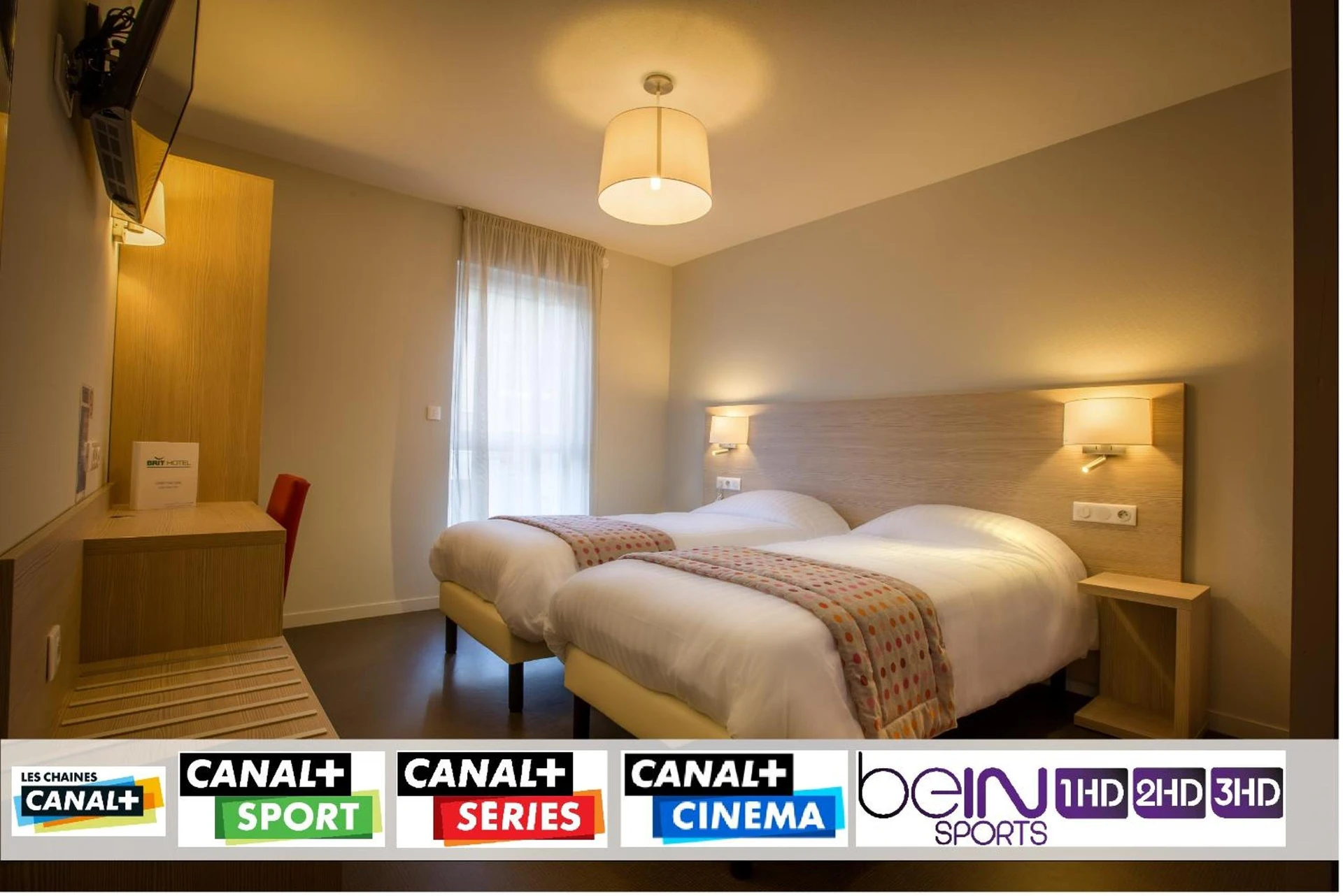 Magnifique chambre pour un séminaire d'entreprise à Brit Hotel Brive La Gaillarde - Restaurant La Limousine - Malemort-sur-Corrèze