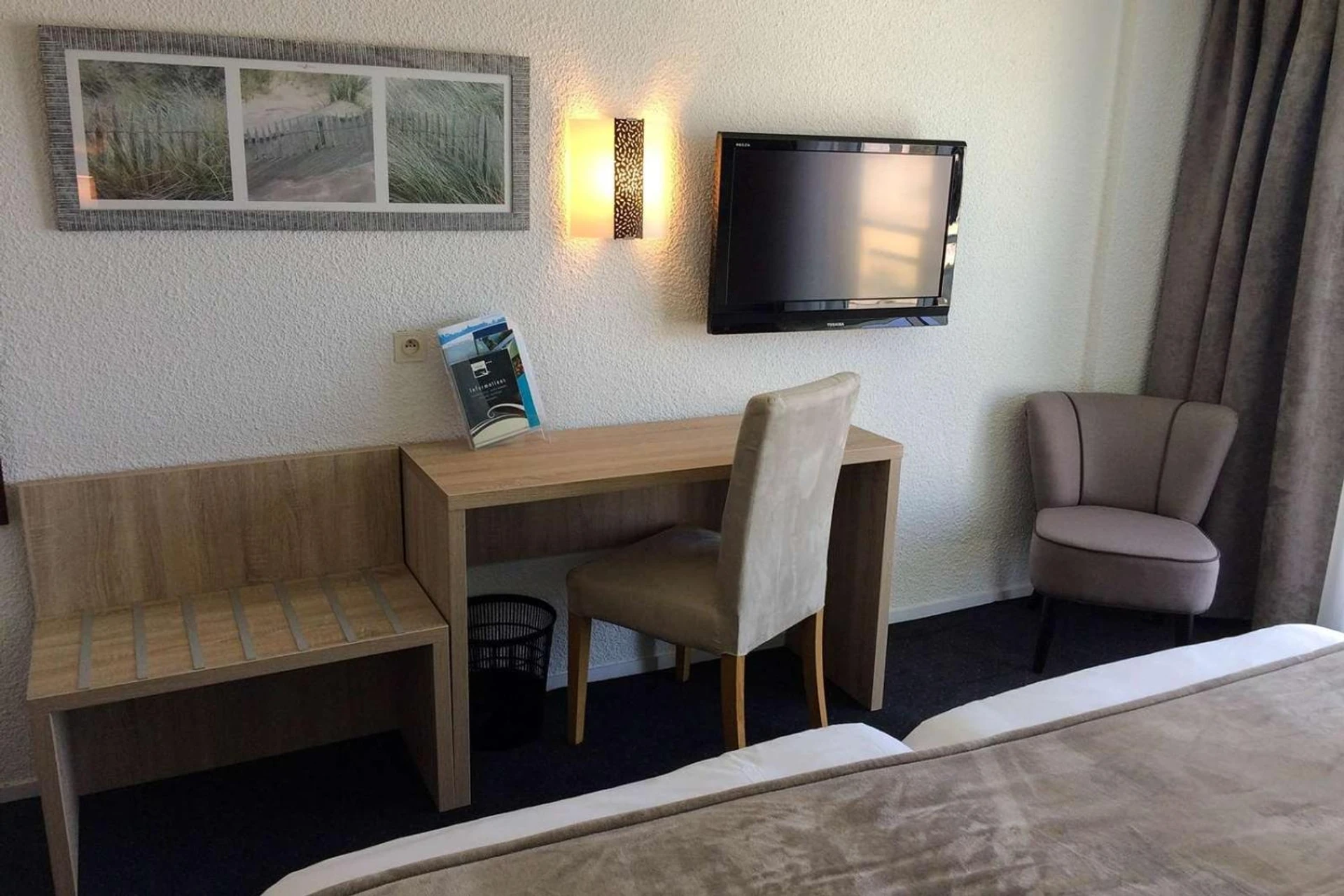 Chambre à Brit Hôtel De L'océan - Organiser un séminaire d'entreprise à Concarneau