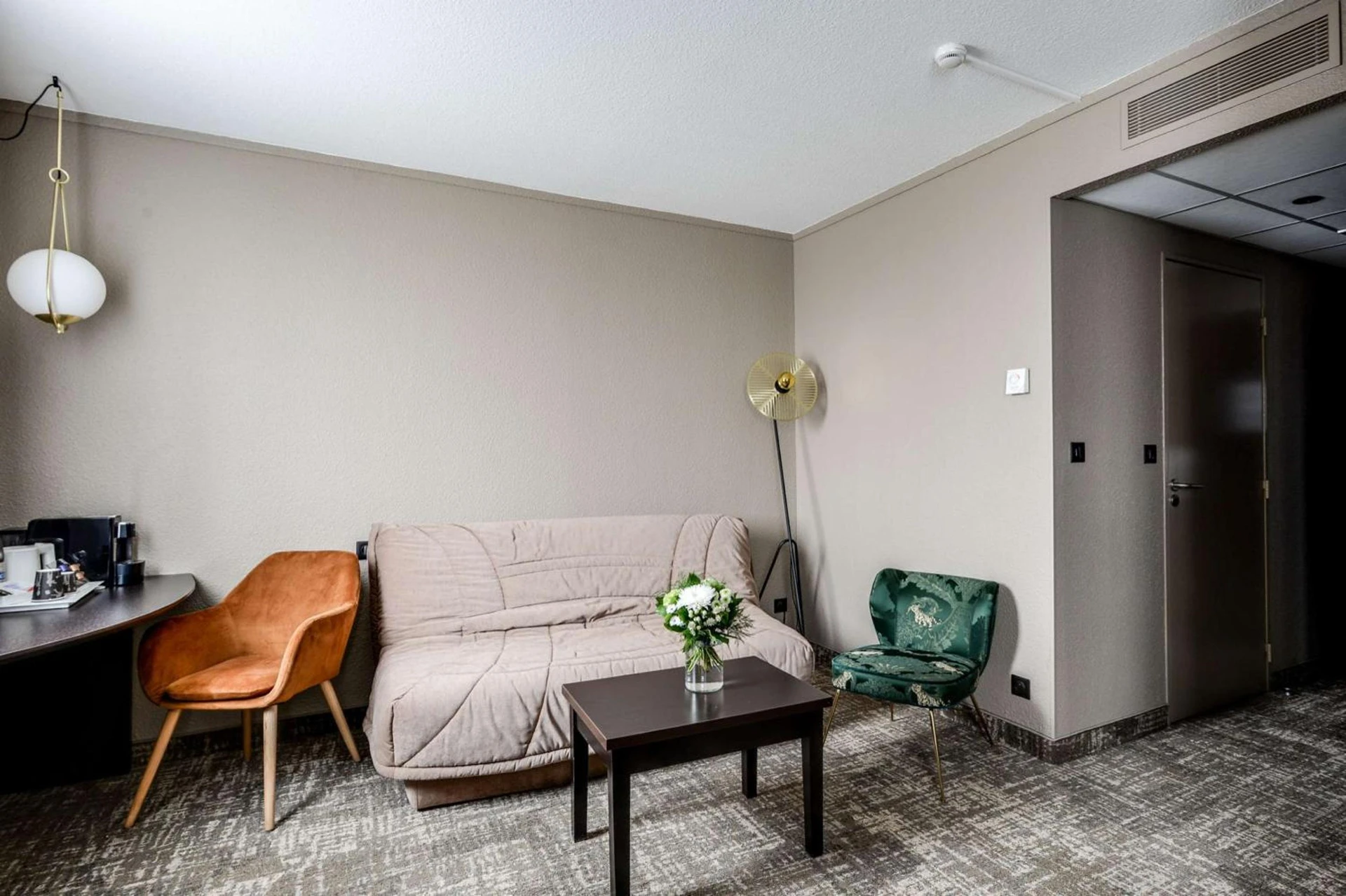 Chambre disponible pour un séminaire d'entreprise à Brit Hotel Du Stade Rennes Ouest - Paris