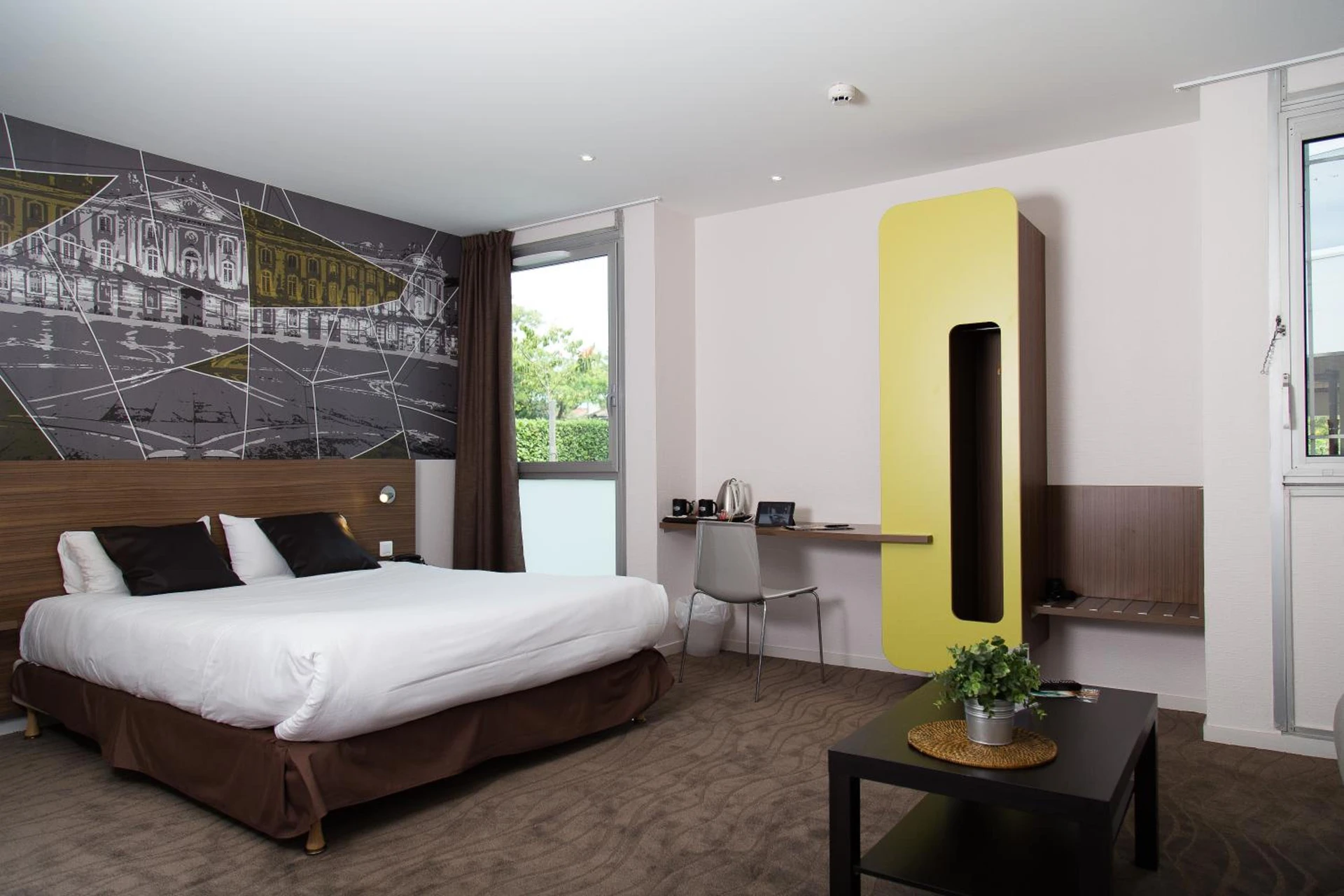 Chambre disponible pour un séminaire d'entreprise à Brit Hotel Toulouse Colomiers – L’Esplanade - Colomiers