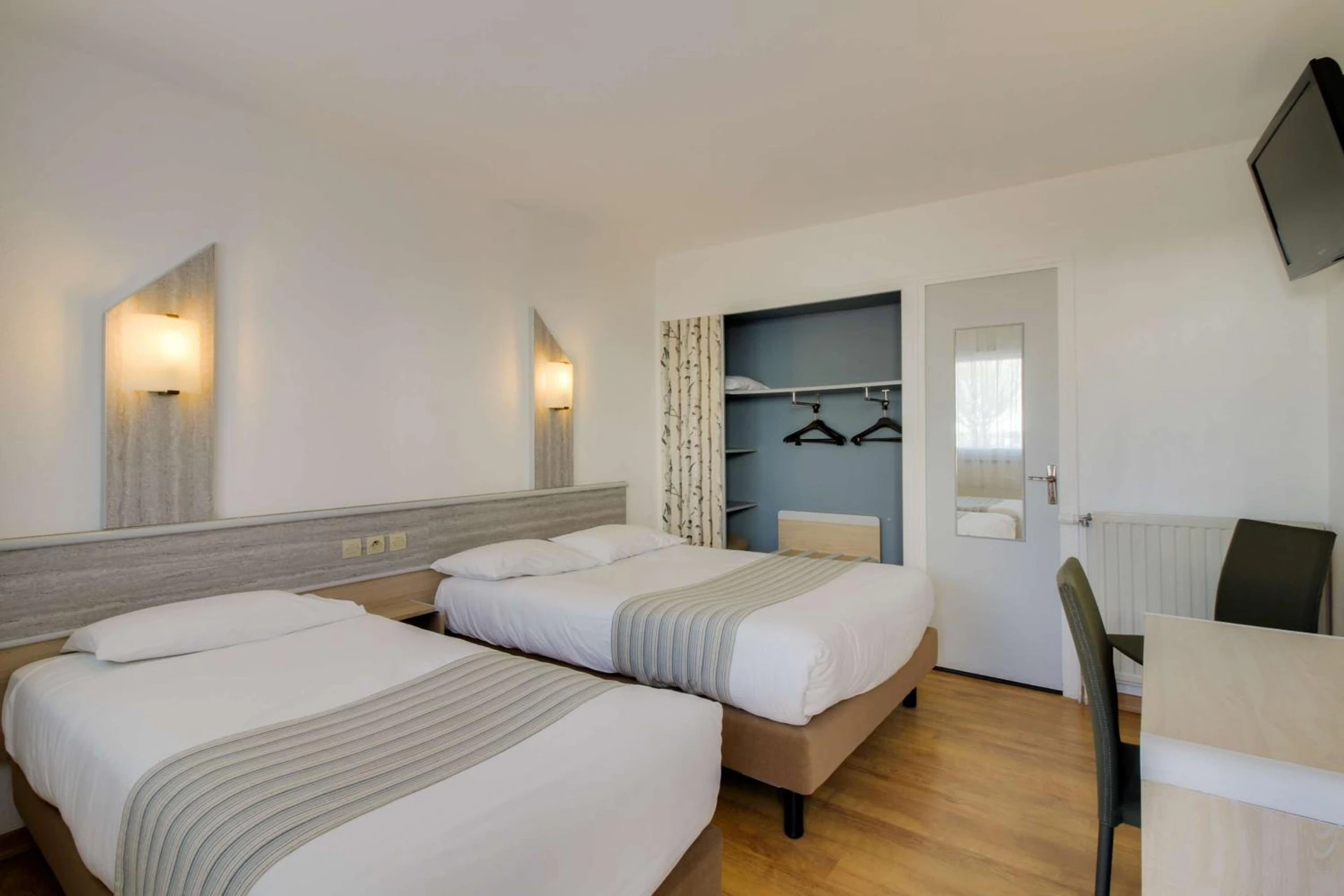 Chambre disponible pour un séminaire d'entreprise à Brit Hotel Dijon Hermes - Couchey