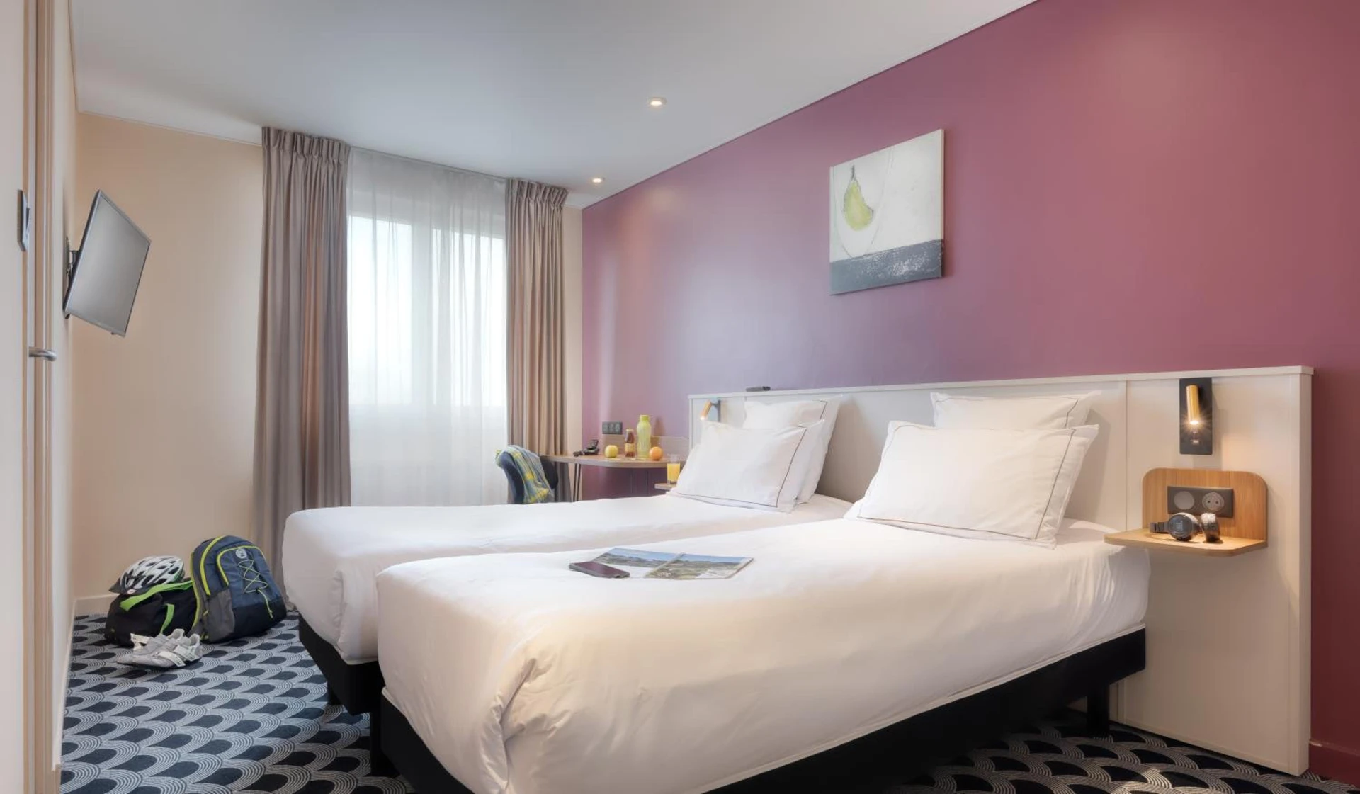 Chambre disponible pour un séminaire d'entreprise à Brit Hotel Les Voyageurs - Loudéac