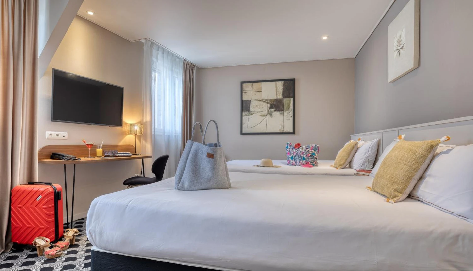 Chambre disponible pour un séminaire d'entreprise à Brit Hotel Les Voyageurs - Loudéac