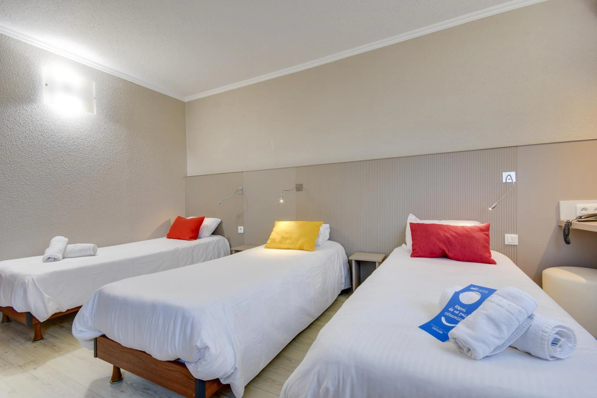 Chambre disponible pour un séminaire d'entreprise à Brit Hotel Lille Centre - Lille