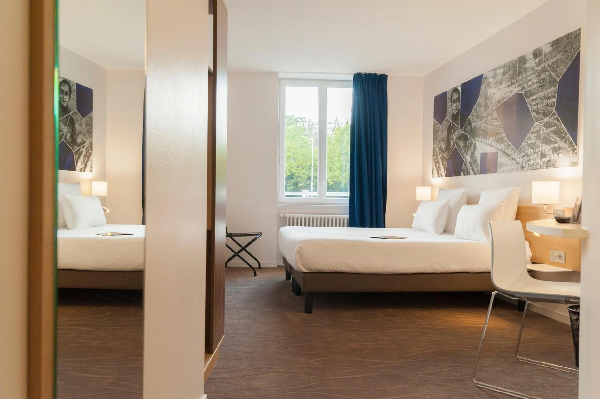 Chambre disponible pour un séminaire d'entreprise à Brit Hotel Mâcon Centre Gare - Mâcon