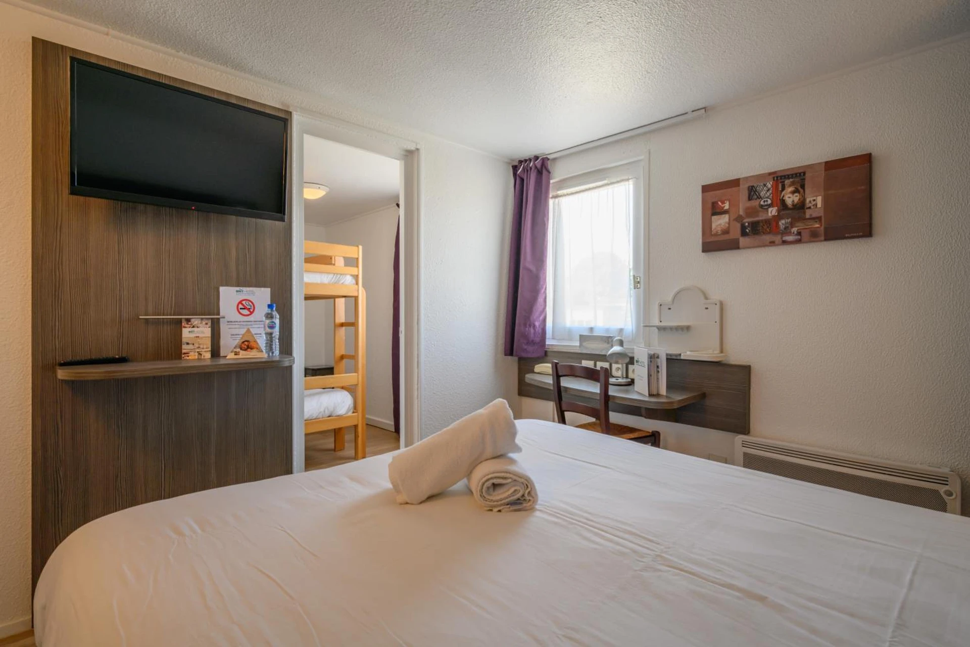 Chambre disponible pour un séminaire d'entreprise à Brit Hotel Reims La Neuvillette - Reims