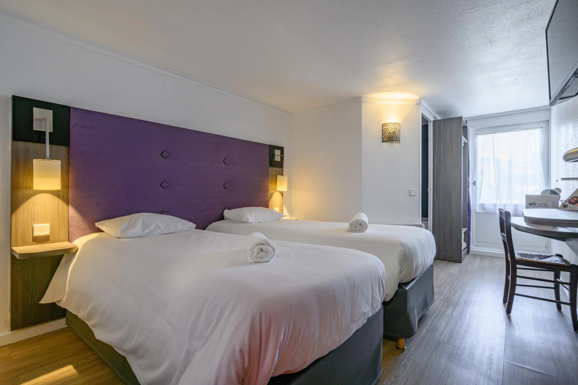 Chambre disponible pour un séminaire d'entreprise à Brit Hotel Reims La Neuvillette - Reims