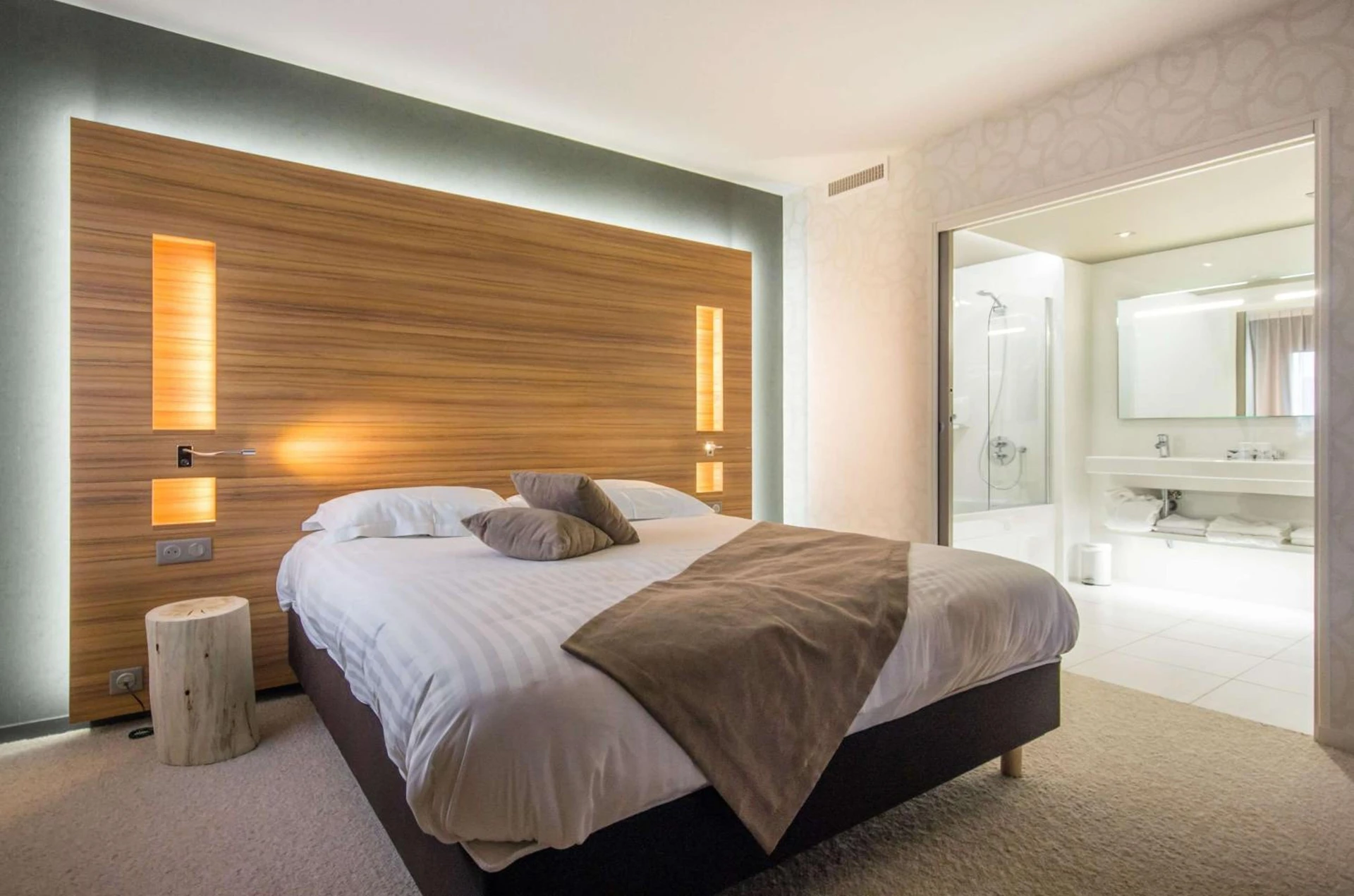 Chambre disponible pour un séminaire d'entreprise à Brit Hotel & Spa Saint Brieuc Plérin - Plérin