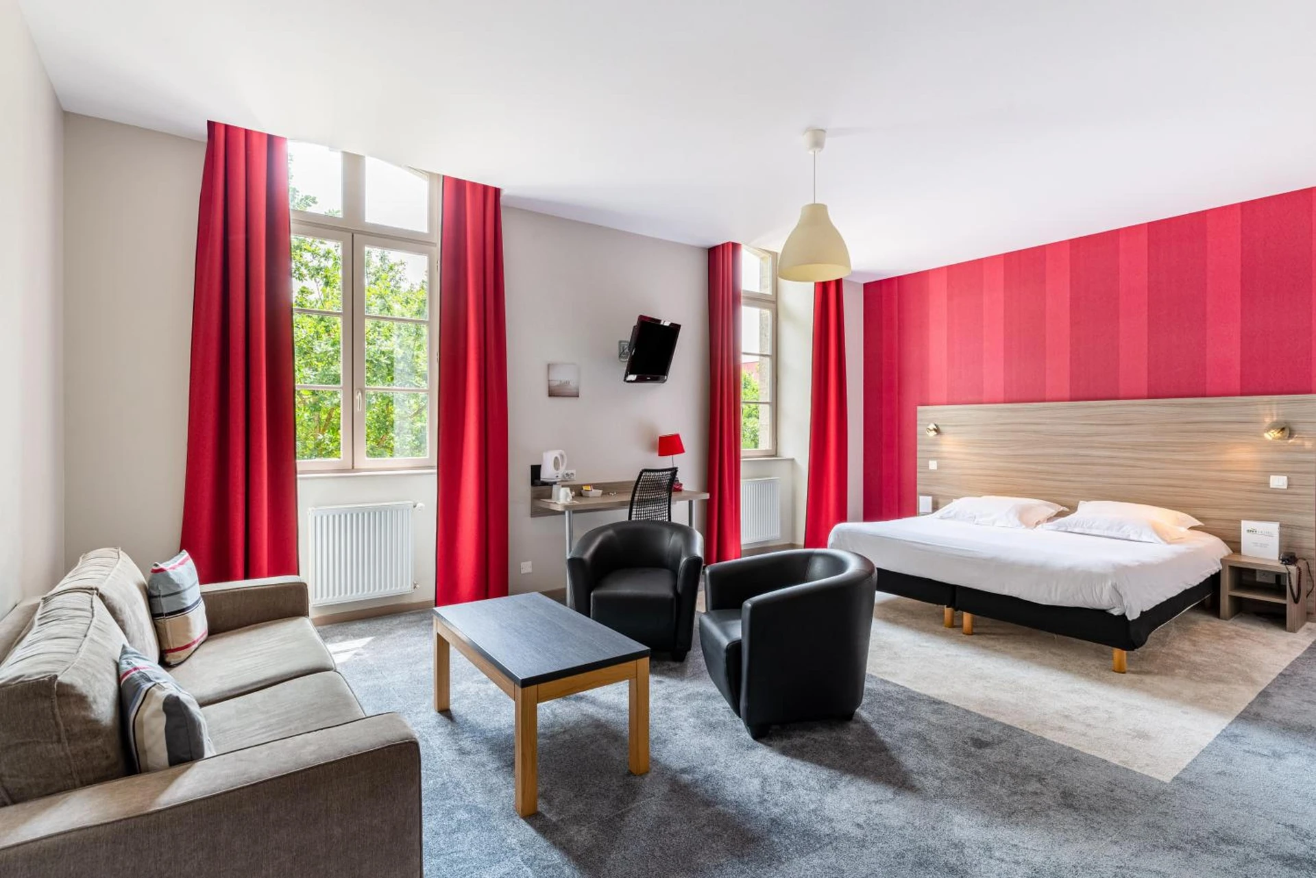 Chambre disponible pour un séminaire d'entreprise à Brit Hotel Spa Le Connetable - Dinan