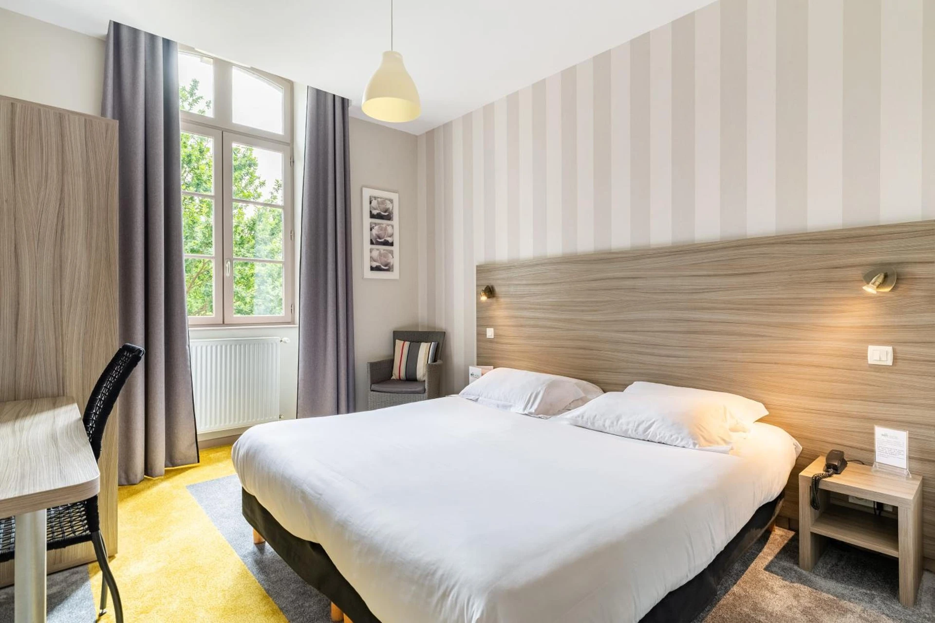Chambre disponible pour un séminaire d'entreprise à Brit Hotel Spa Le Connetable - Dinan