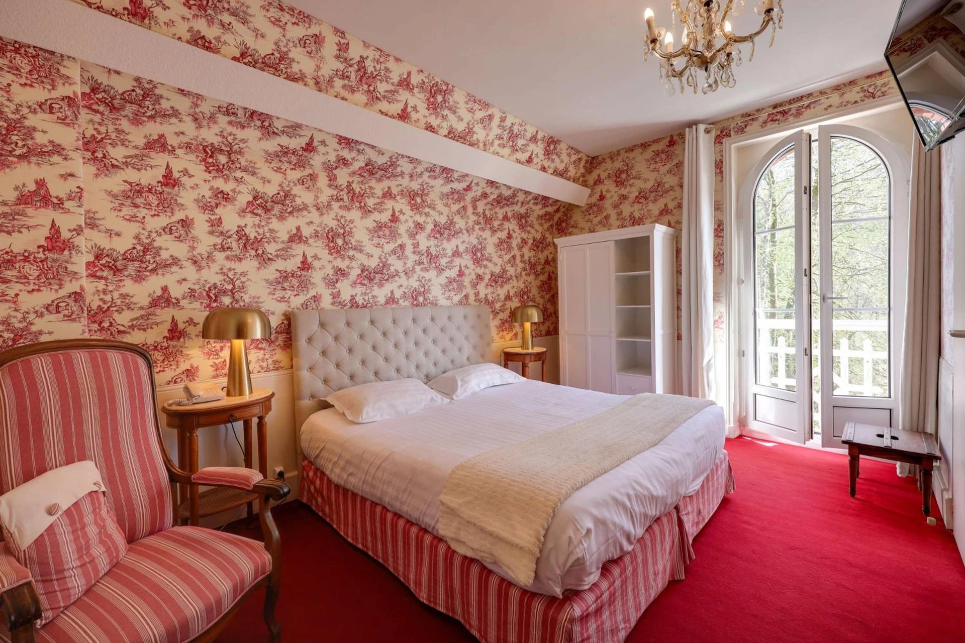 Chambre disponible pour un séminaire d'entreprise à BRIT HOTEL & SPA Le Roc au Chien - Bagnoles-de-l'Orne