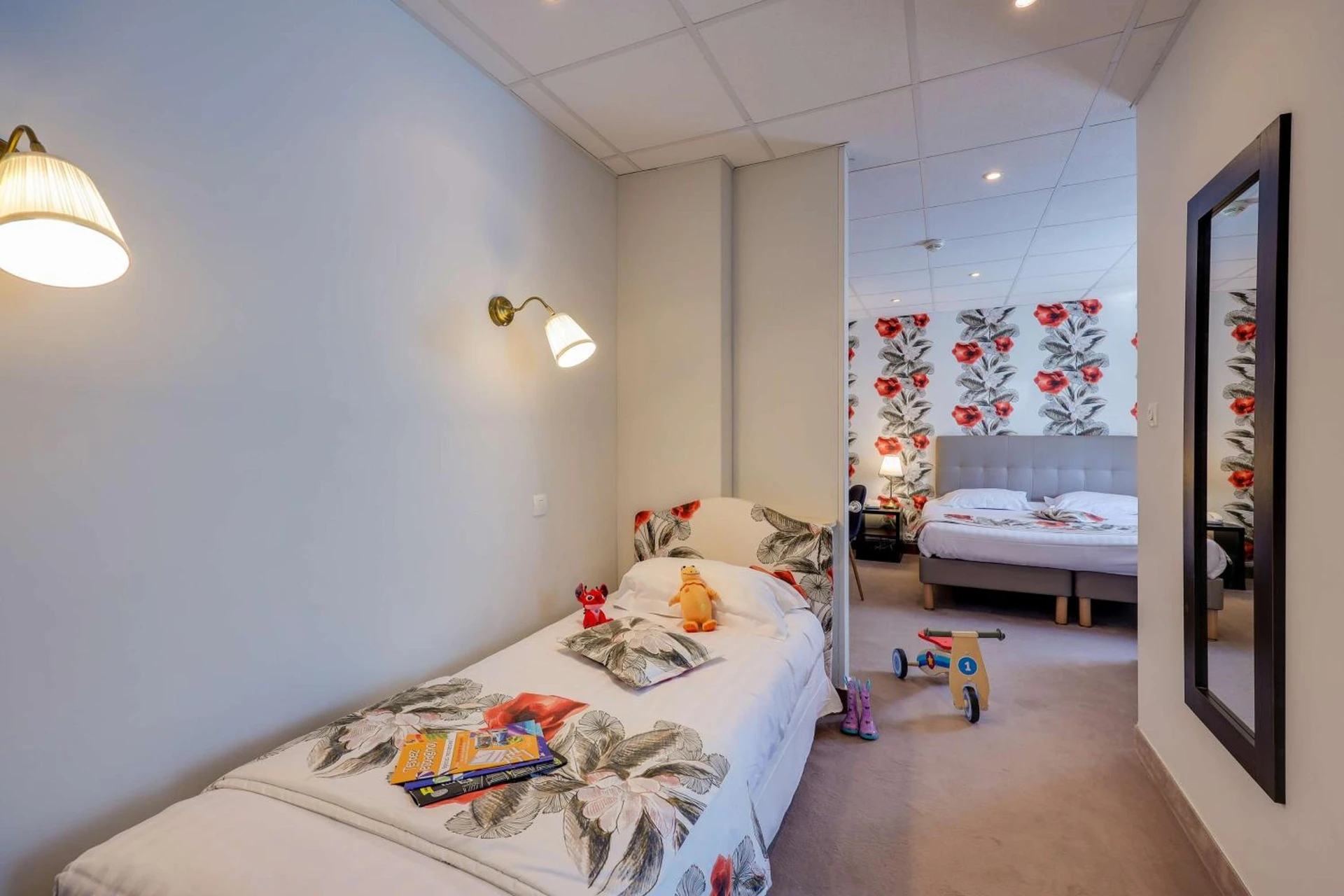 Chambre disponible pour un séminaire d'entreprise à BRIT HOTEL & SPA Le Roc au Chien - Bagnoles-de-l'Orne