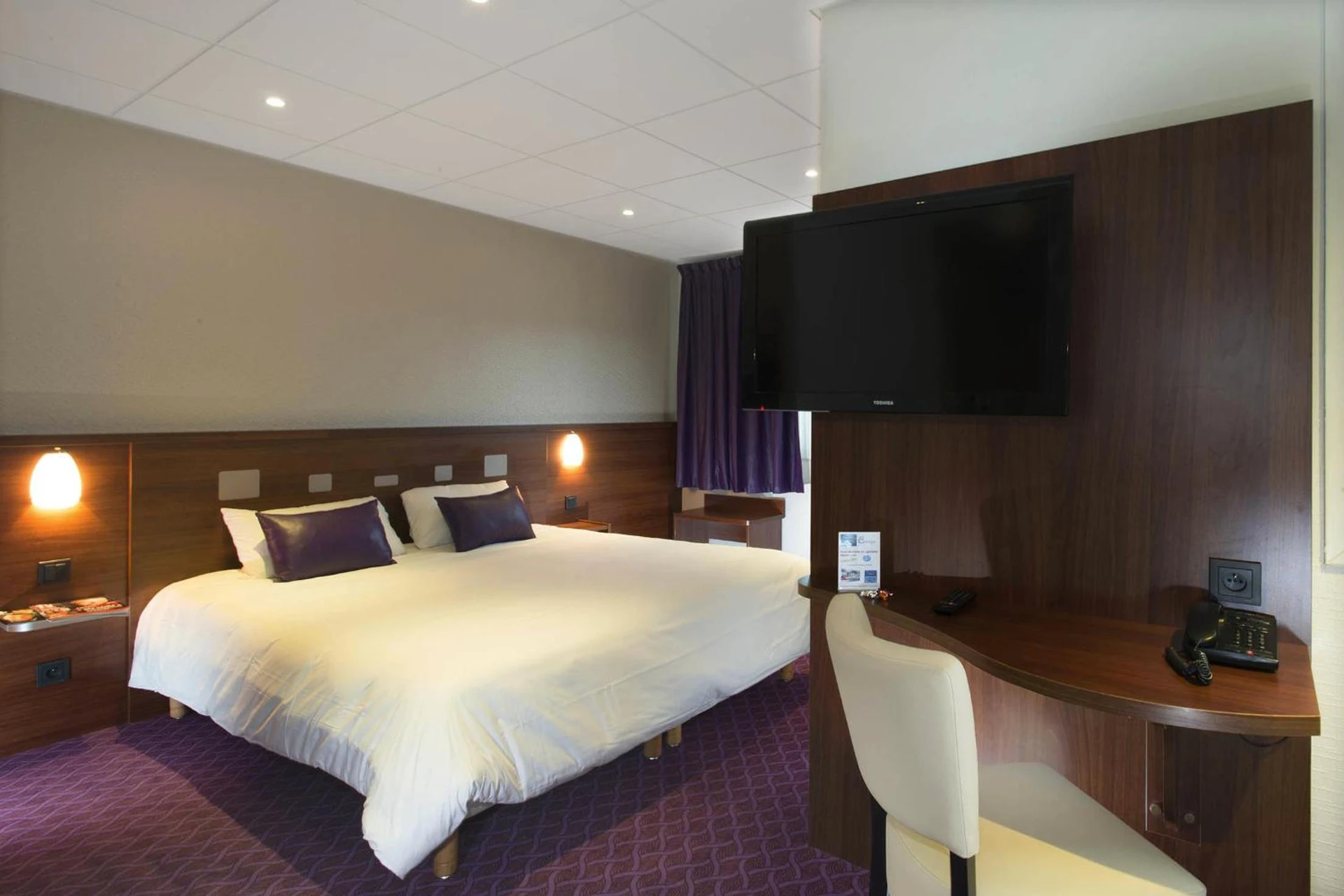 Chambre disponible pour un séminaire d'entreprise à Brit Hotel Tours Sud – Le Cheops - Joué-lès-Tours