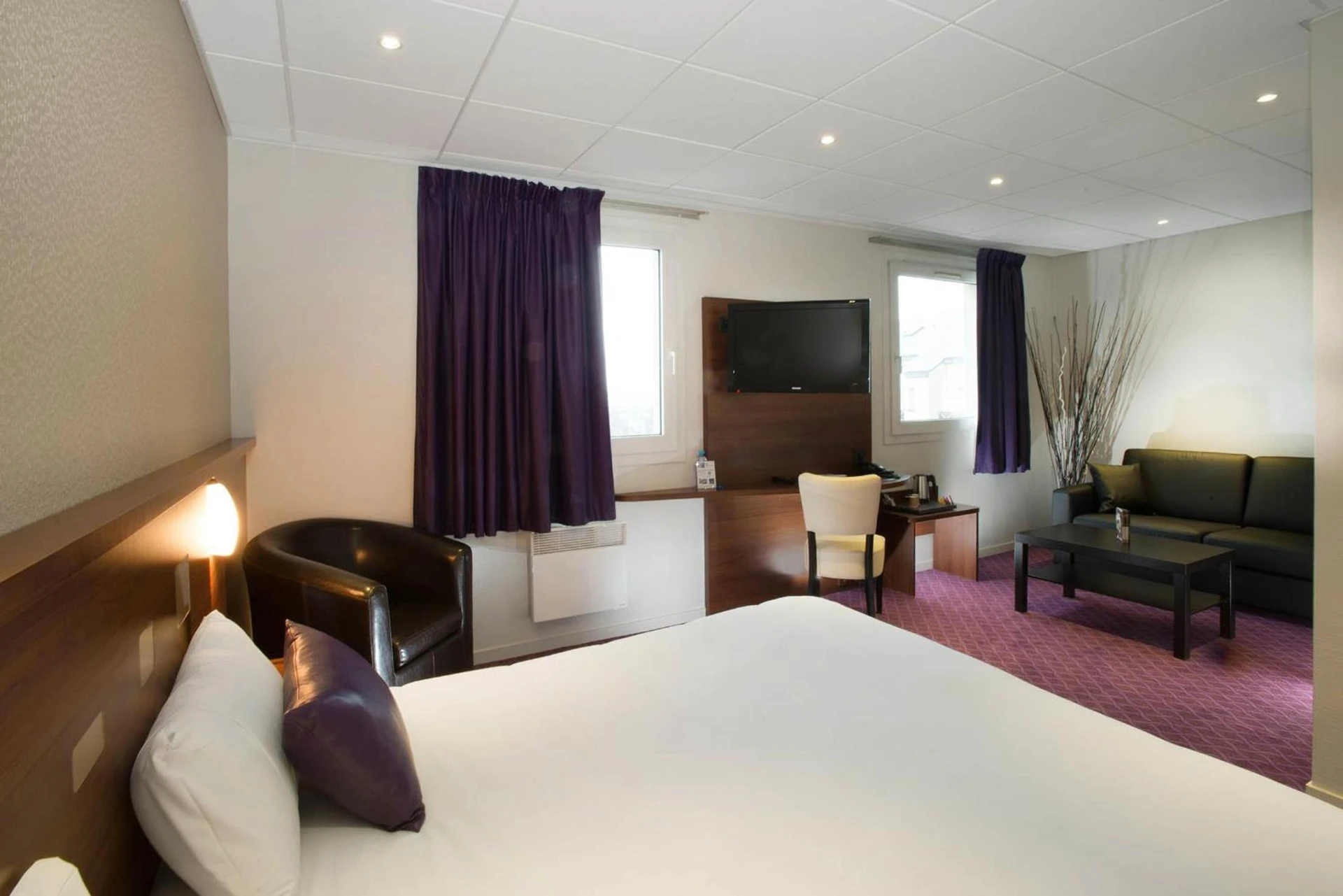 Chambre disponible pour un séminaire d'entreprise à Brit Hotel Tours Sud – Le Cheops - Joué-lès-Tours