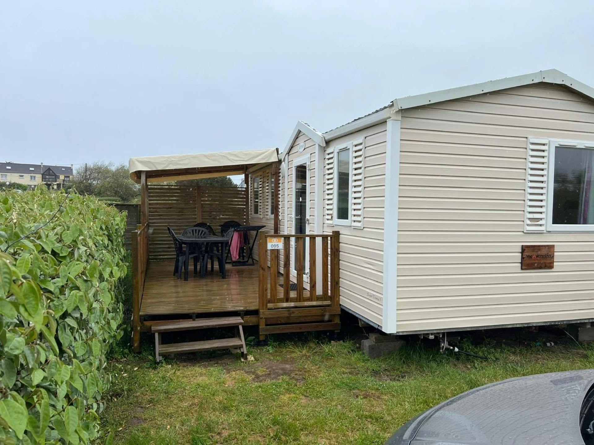 Salle de séminaire à camping Baie de Kernic Mobil-home "Moon" - Organiser un événement professionnel à Plouescat