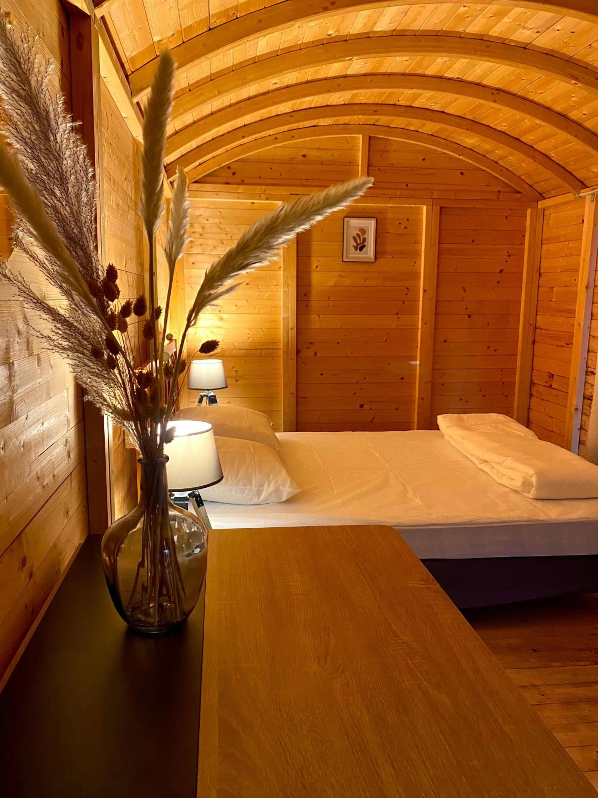 Chambre disponible pour un séminaire d'entreprise à Camping-Chalets La Favière - Lac des Rouges Truites