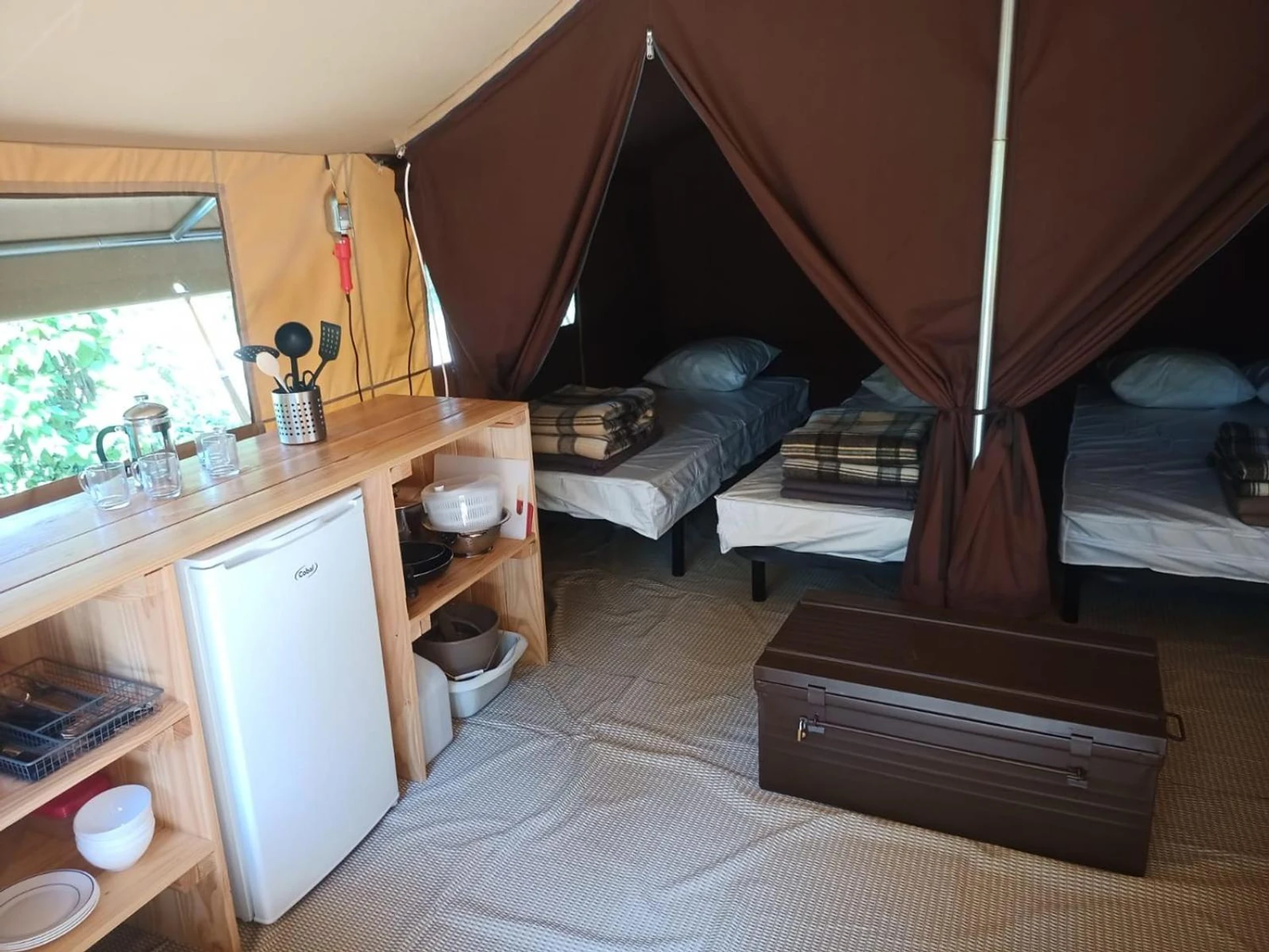 Chambre disponible pour un séminaire d'entreprise à Onlycamp Camping le Champ d'été - Reyssouze