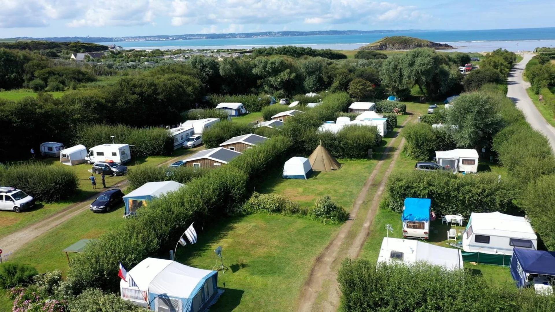 Ambiance de travail pour séminaire d'entreprise à Camping de la mer - Ploéven