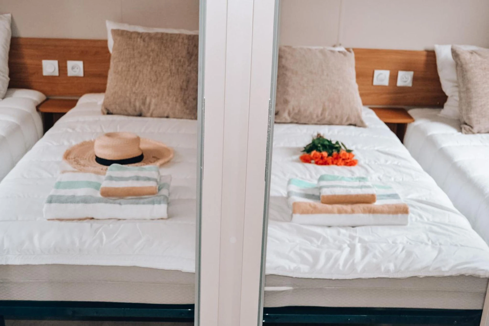 Magnifique chambre pour un séminaire d'entreprise à Bungalow - Camping de la plage - Saint-Cast-le-Guildo