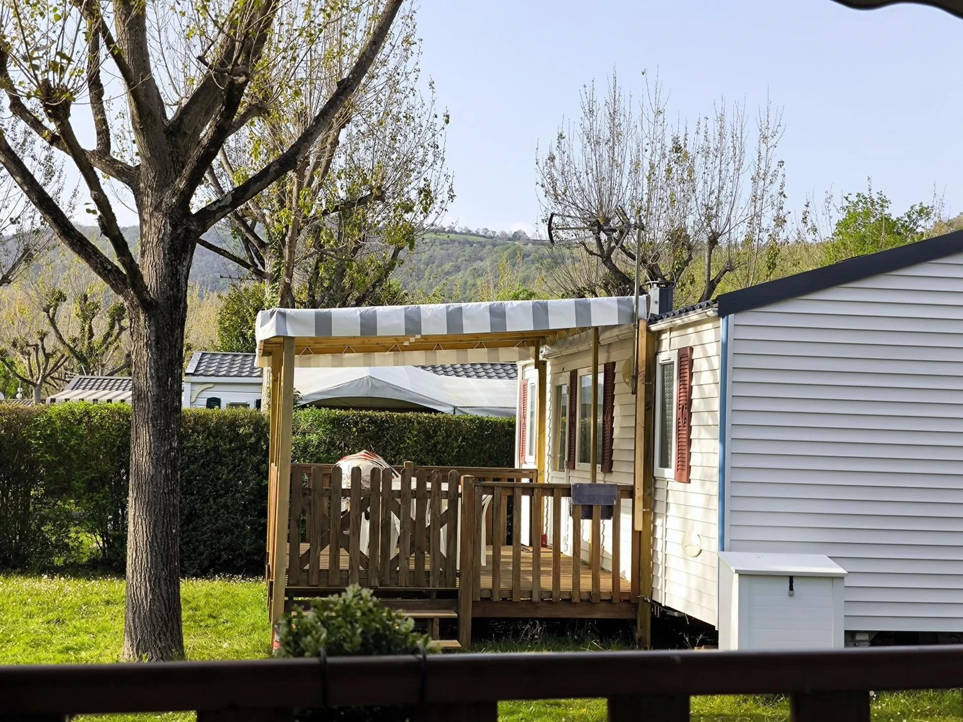 Chambre à mobile-home camping de la truite - Organiser un séminaire d'entreprise à Ascarat
