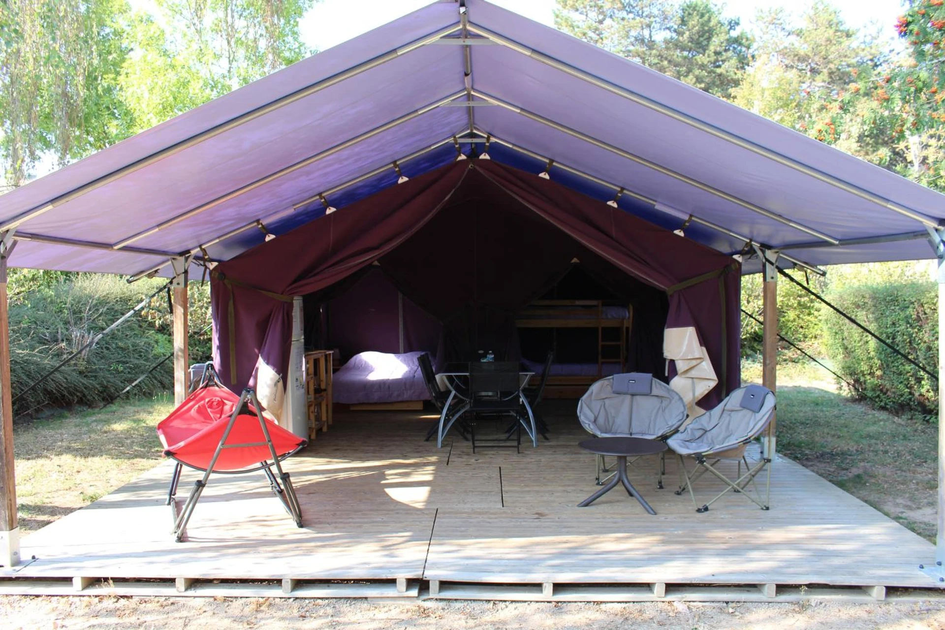 Espaces de team building à Camping de Matour - Organiser un séminaire d'entreprise à Matour