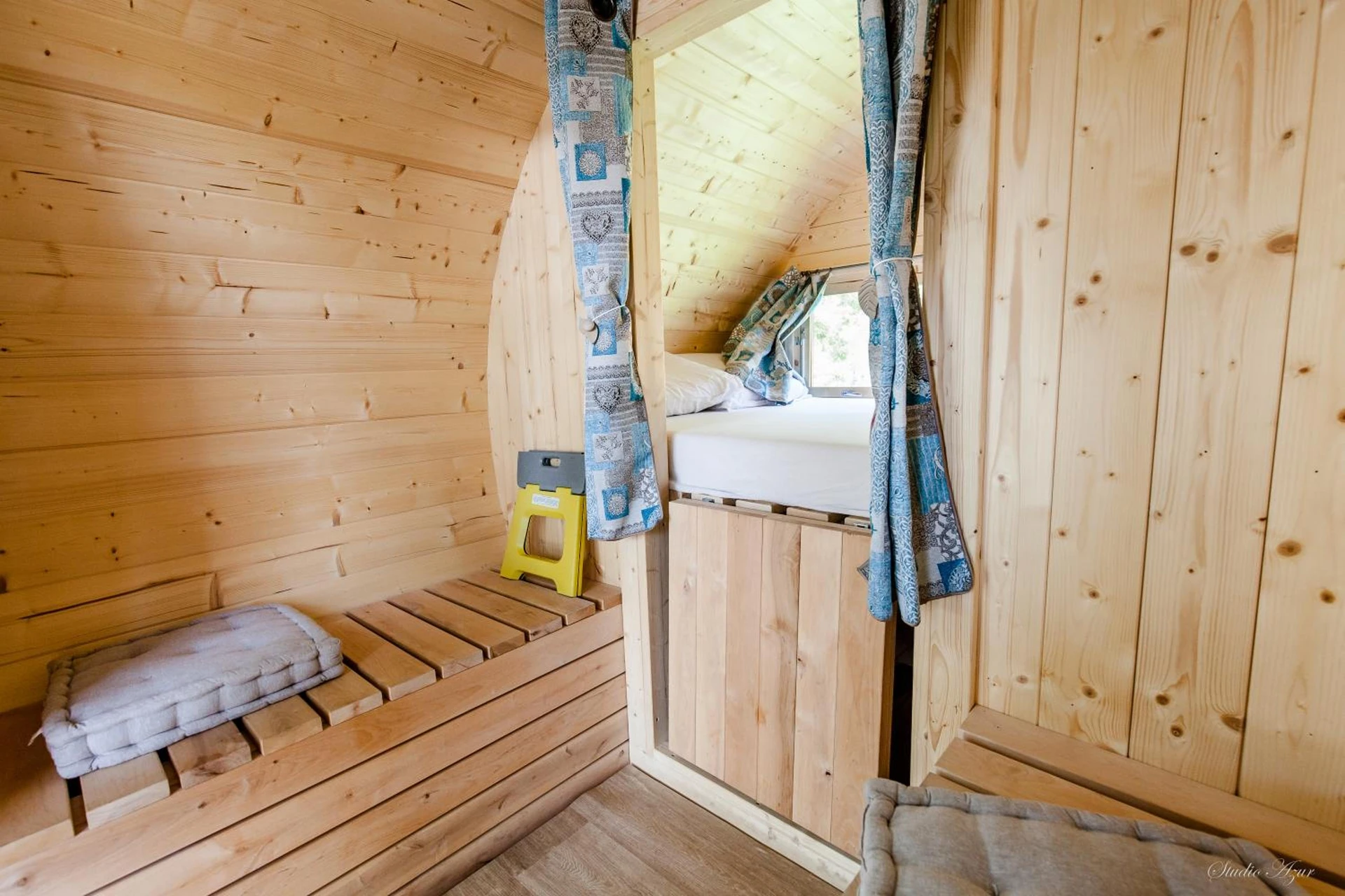 Espaces de team building à Camping de Tournus - Drole de cabane - Organiser un séminaire d'entreprise à Tournus