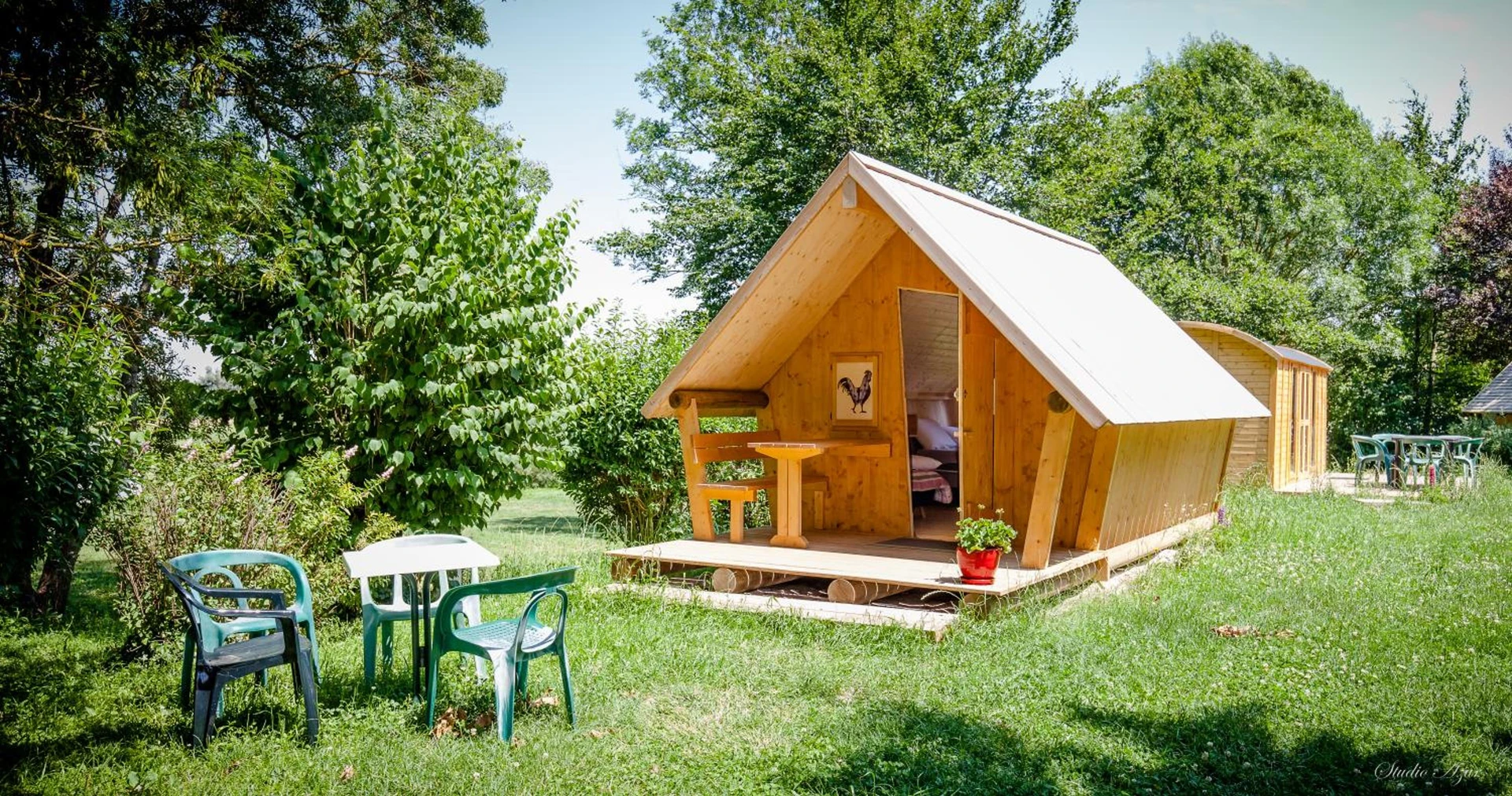 Chambre disponible pour un séminaire d'entreprise à Camping de Tournus - Drole de cabane - Tournus