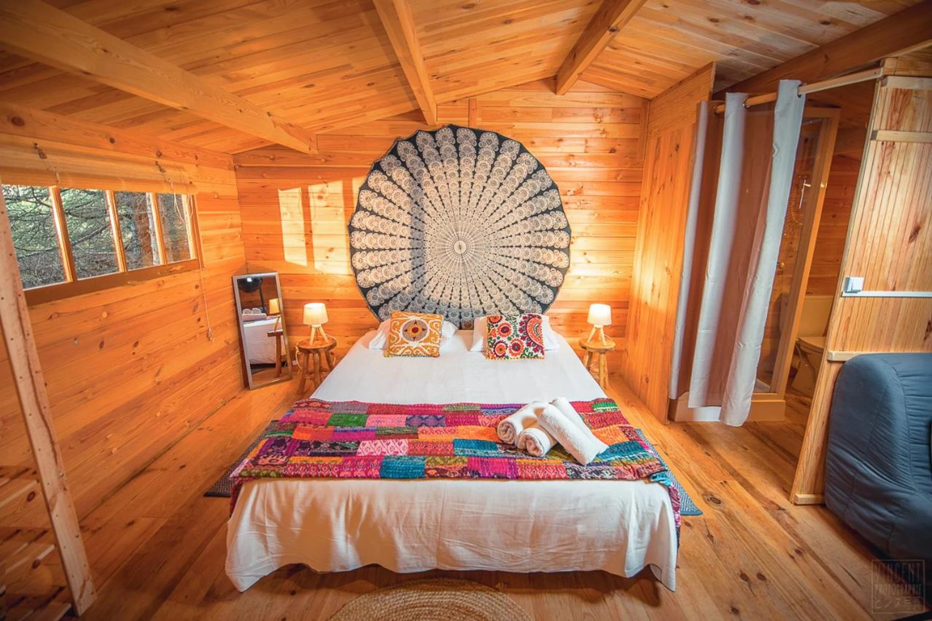 Chambre disponible pour un séminaire d'entreprise à Domaine de la Vitarelle Glamping - Villanière