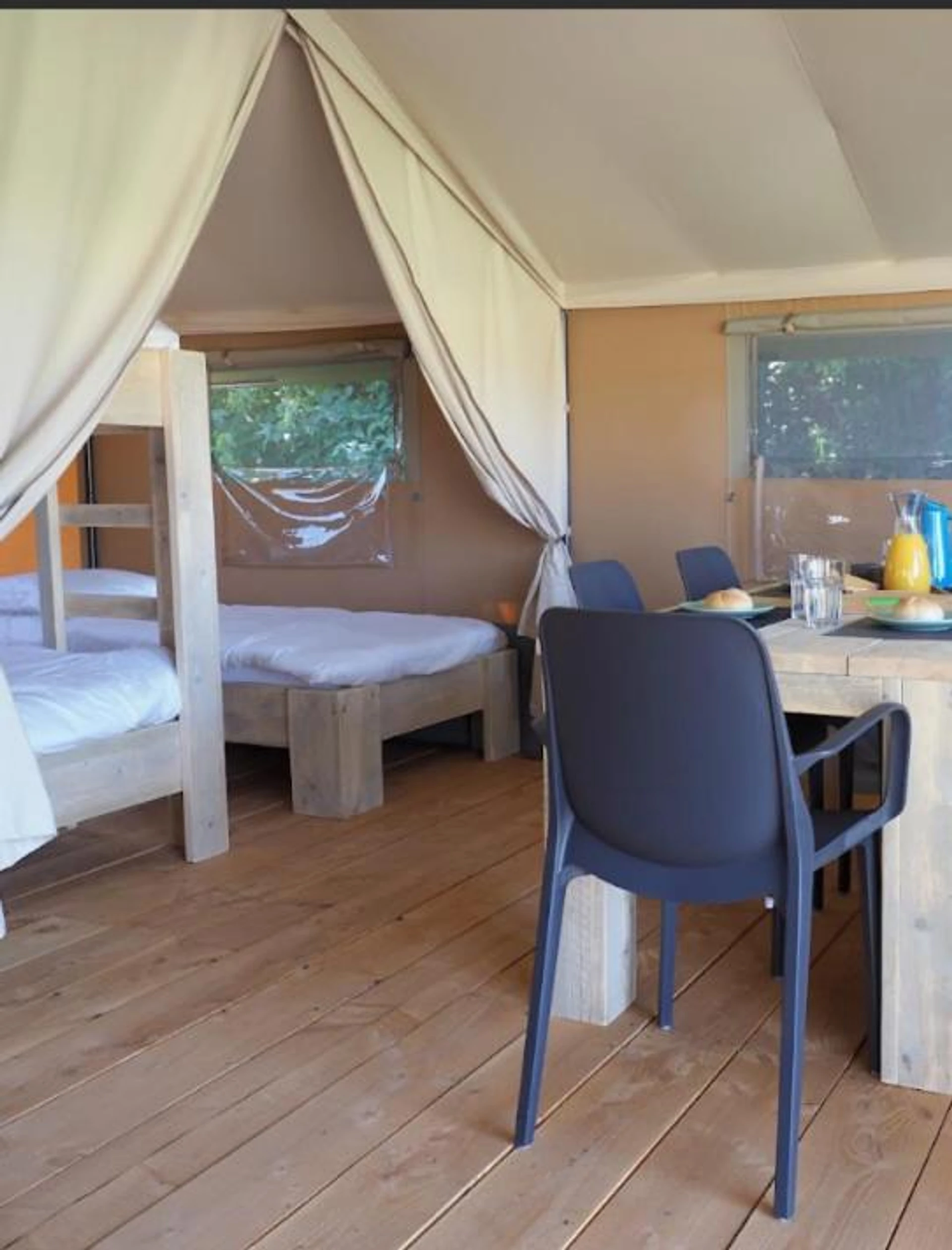 Chambre à Camping La Grappe Fleurie - Organiser un séminaire d'entreprise à Fleurie