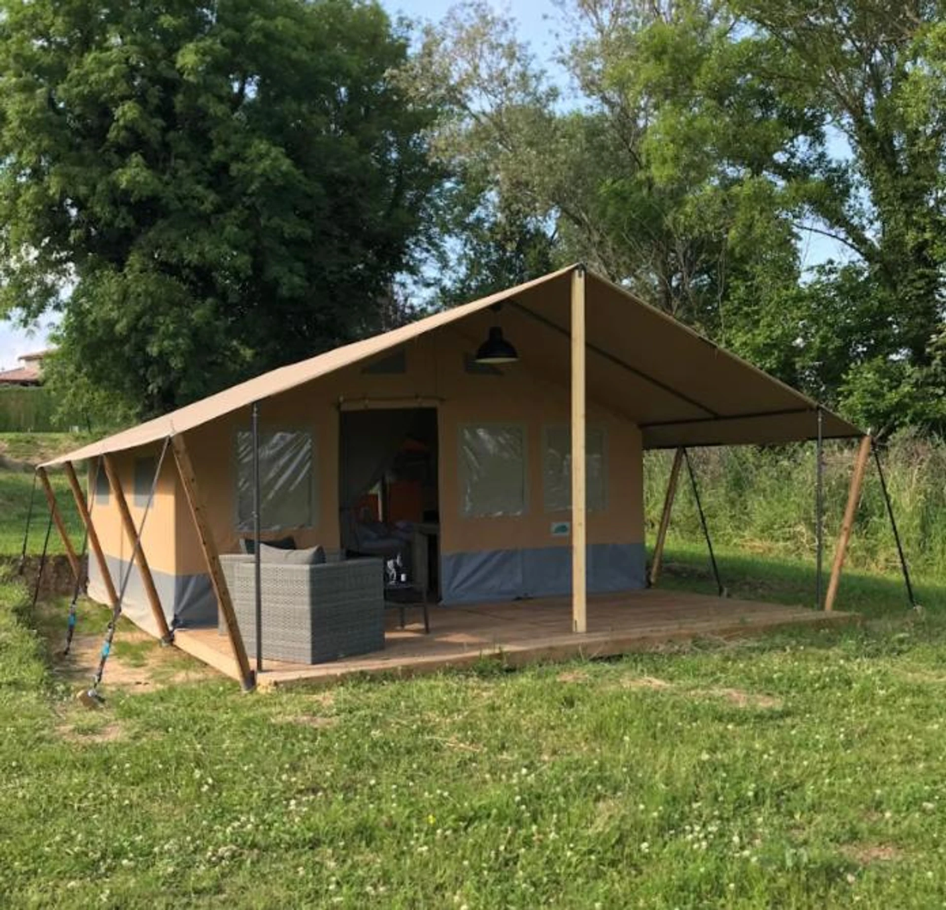 Espaces de team building à Camping La Grappe Fleurie - Organiser un séminaire d'entreprise à Fleurie