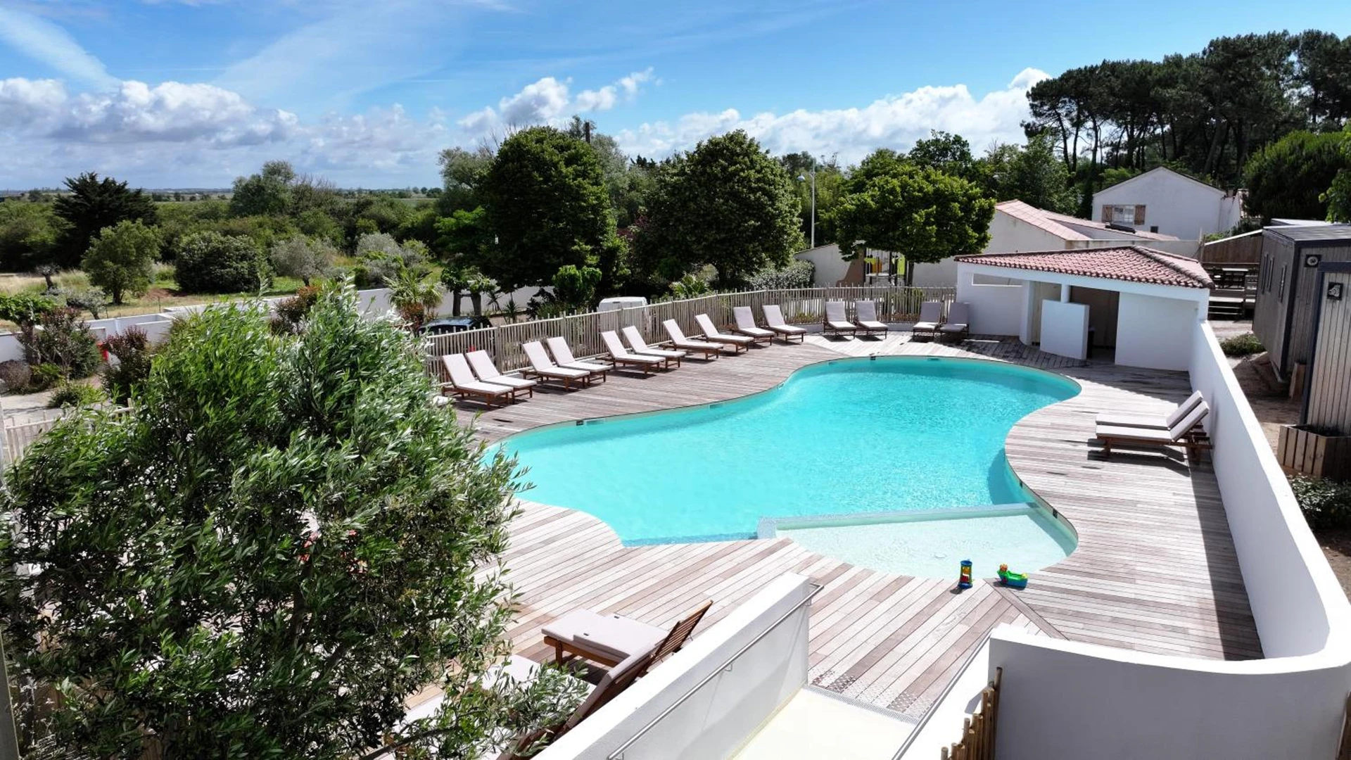 Ambiance de travail pour séminaire d'entreprise à Camping Le Bellevue - La Tranche-sur-Mer