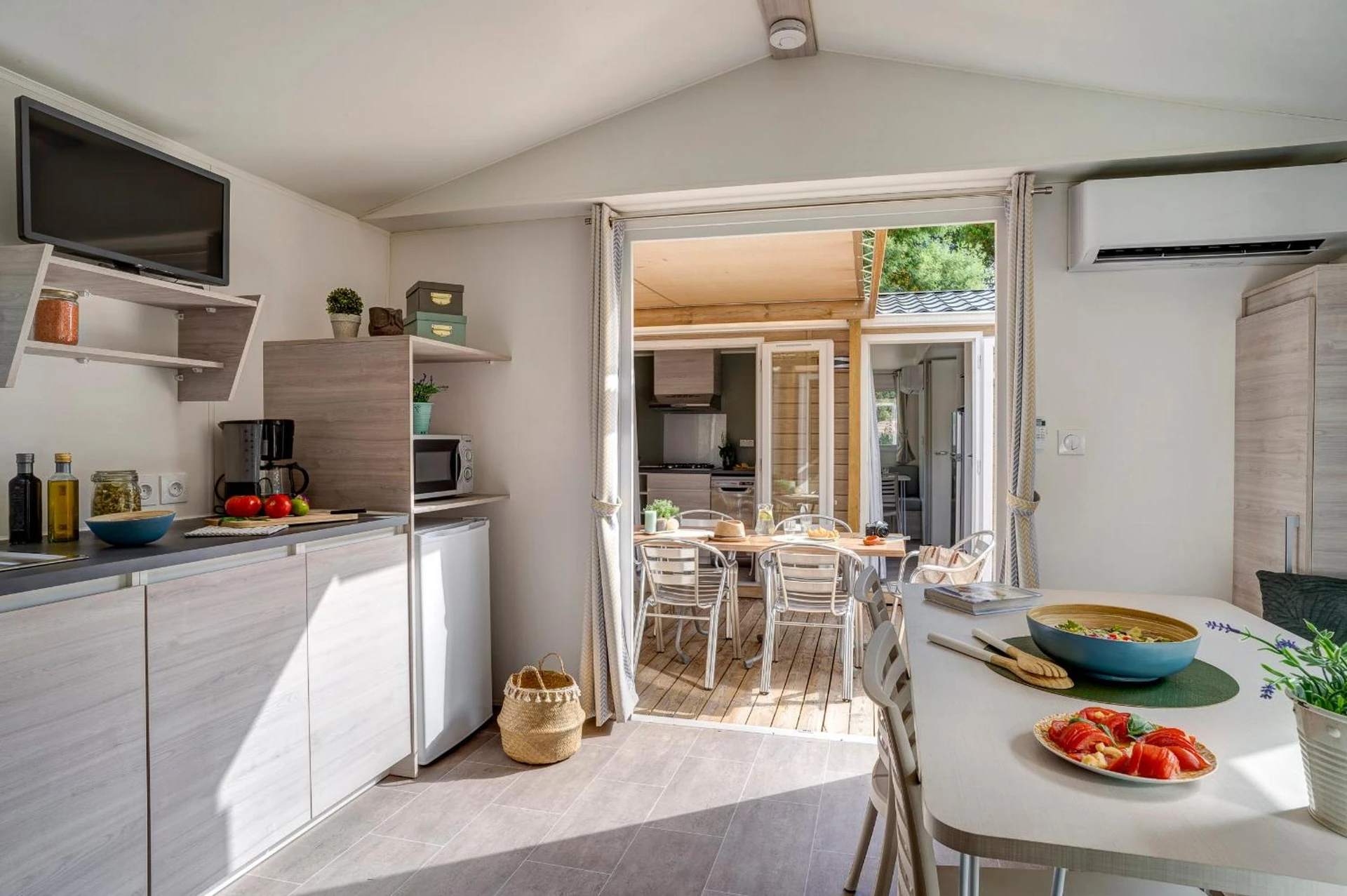 Chambre disponible pour un séminaire d'entreprise à Camping Le Bois Fleuri - Argelès-sur-Mer