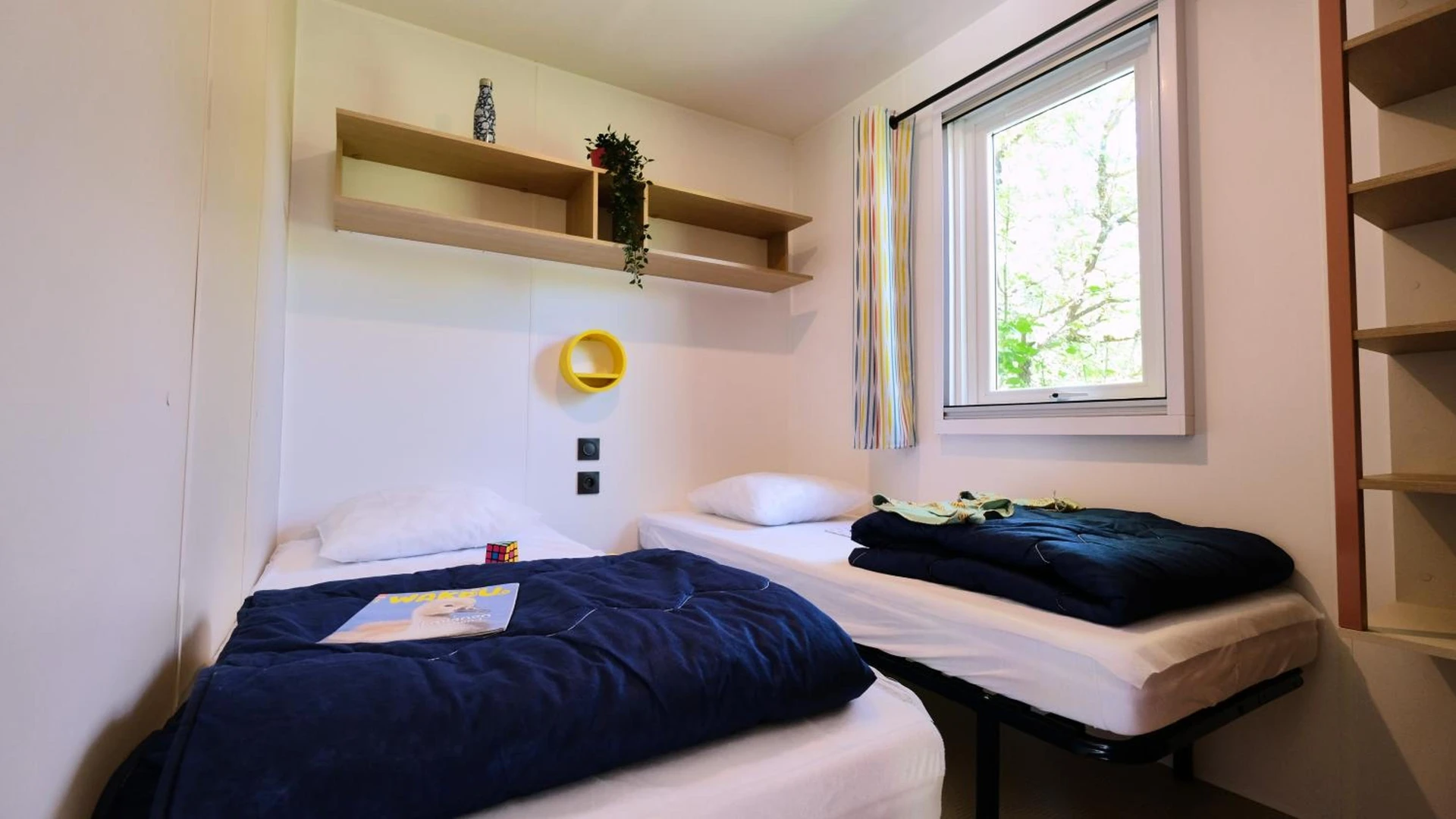 Chambre disponible pour un séminaire d'entreprise à Camping le Couriou - Recoubeau-Jansac