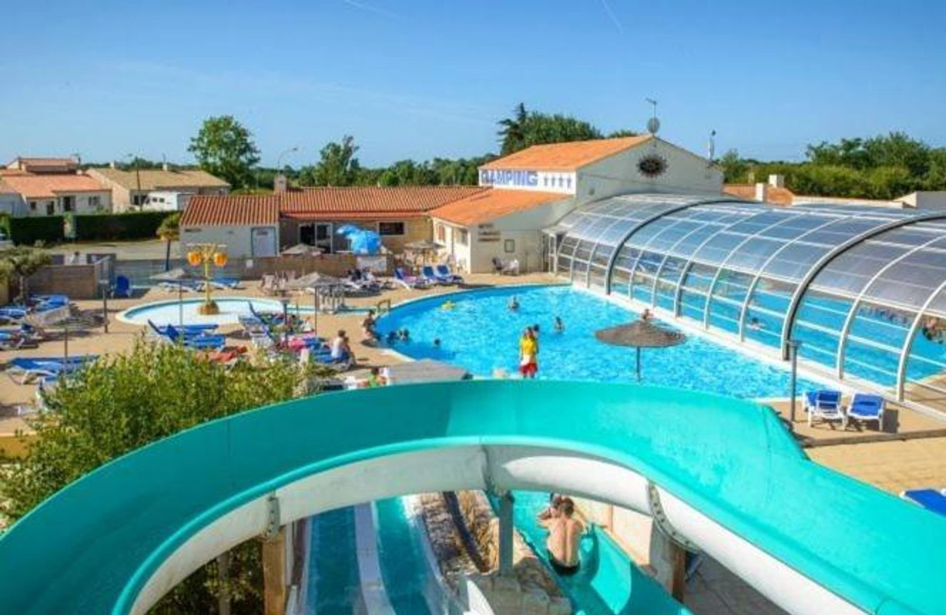 Lieu convivial pour un séminaire d'entreprise à Mobil Home XXL 4 chambres - Camping Le Domaine de Beaulieu - Givrand - En savoir plus 