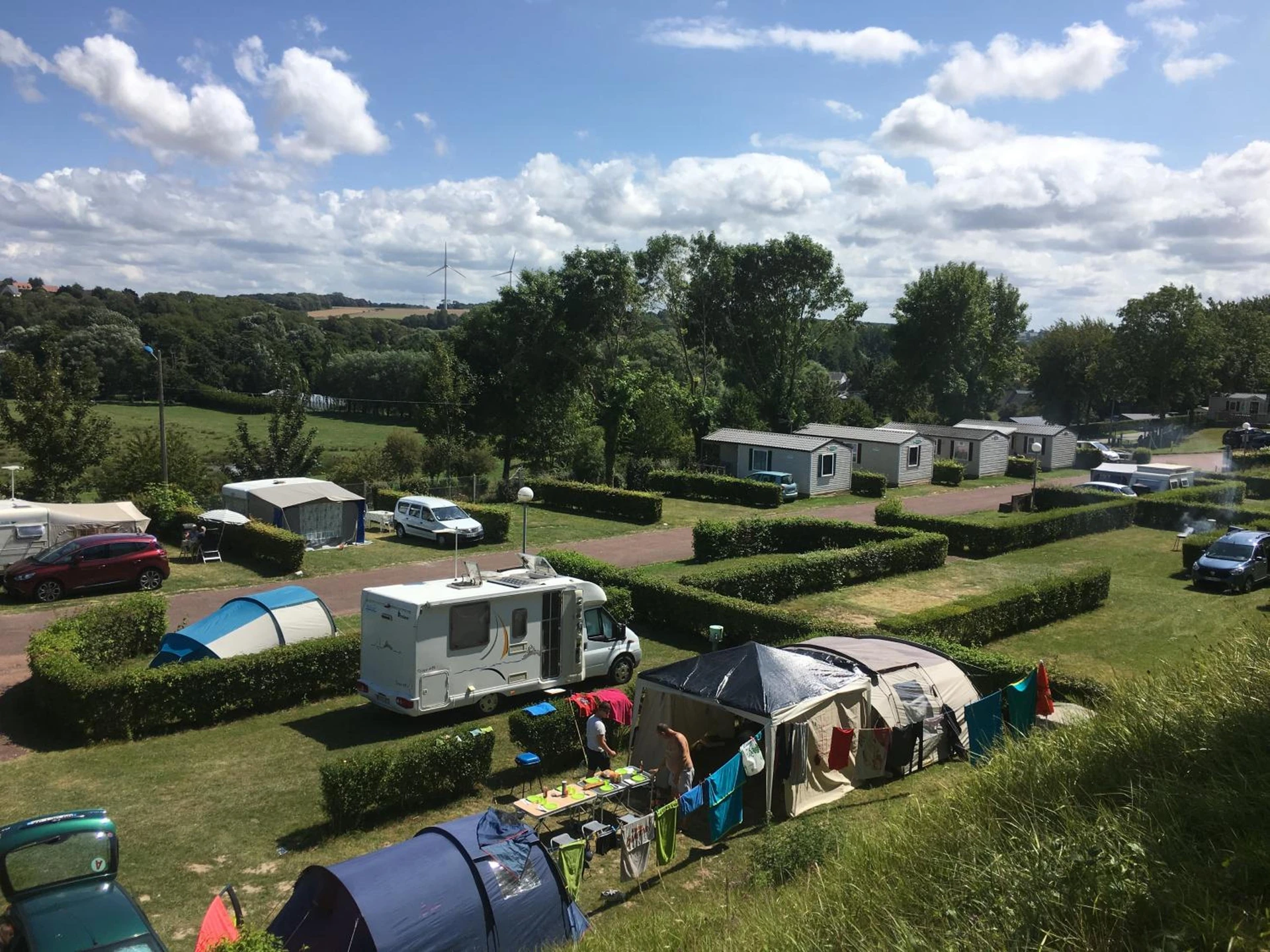 Organiser un séminaire d'entreprise : Camping le Mont Joli Bois à criel-sur-mer