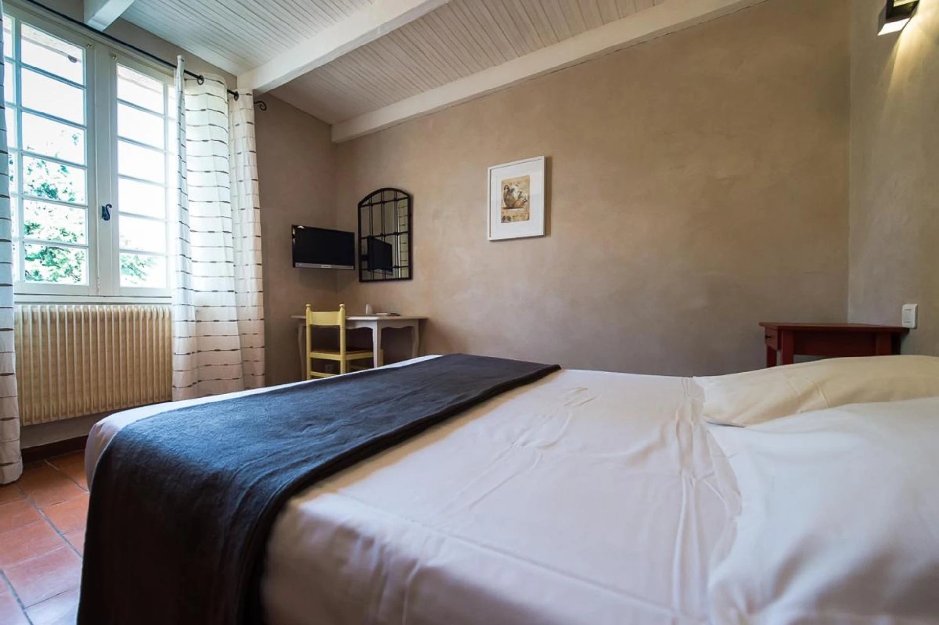 Ambiance de travail pour séminaire d'entreprise à Camping Les Hautes Prairies - Lourmarin