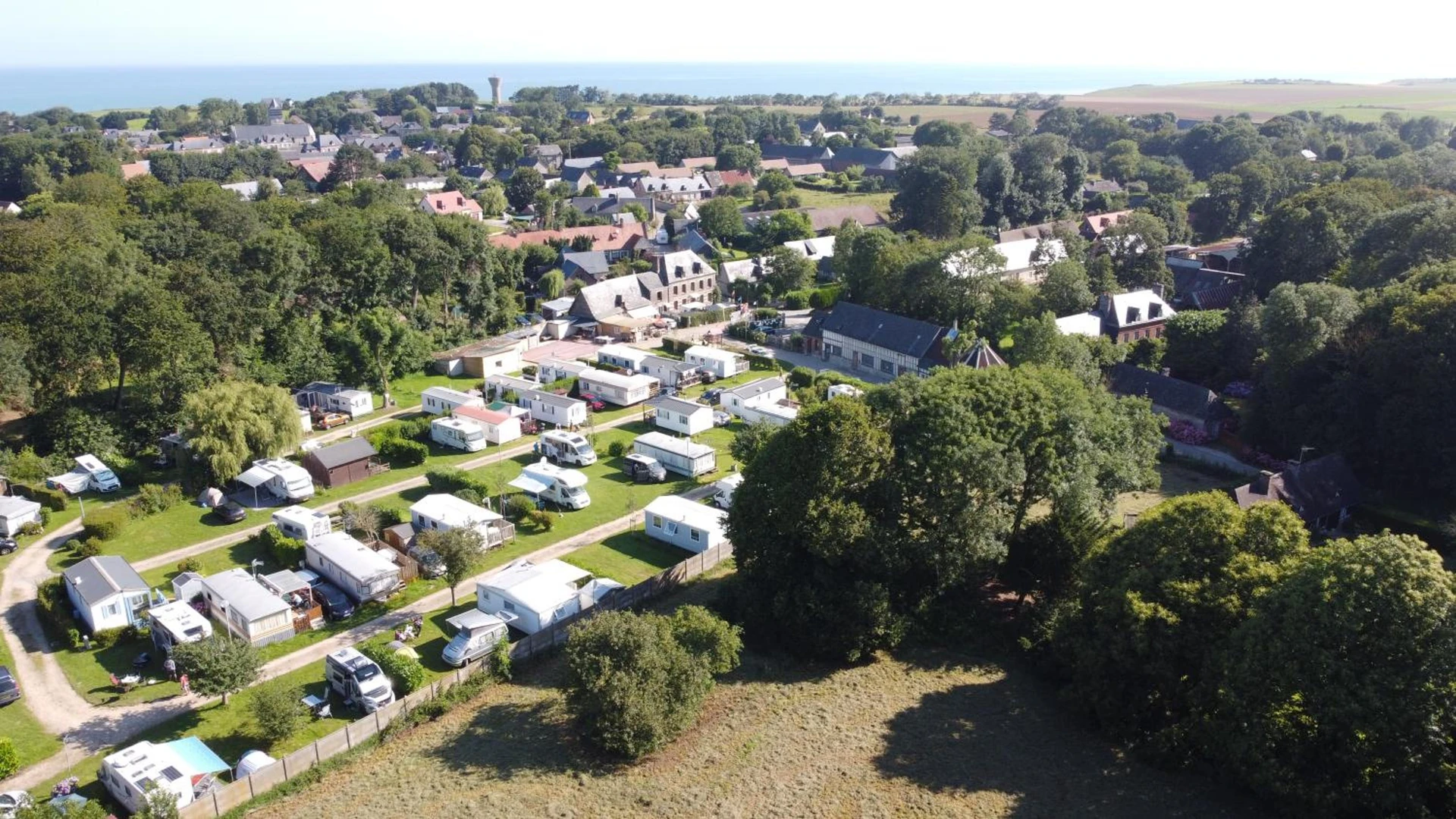 Organiser un séminaire d'entreprise : Camping Les Pommiers à sotteville-sur-mer