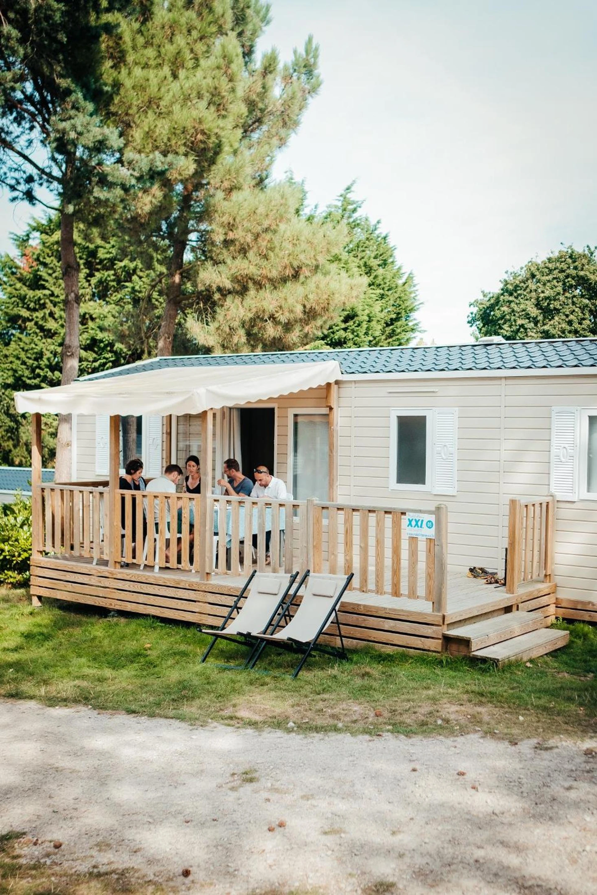 Organiser un séminaire d'entreprise : Mobil Home 4 chambres - Camping Palmyre Loisirs à les-mathes