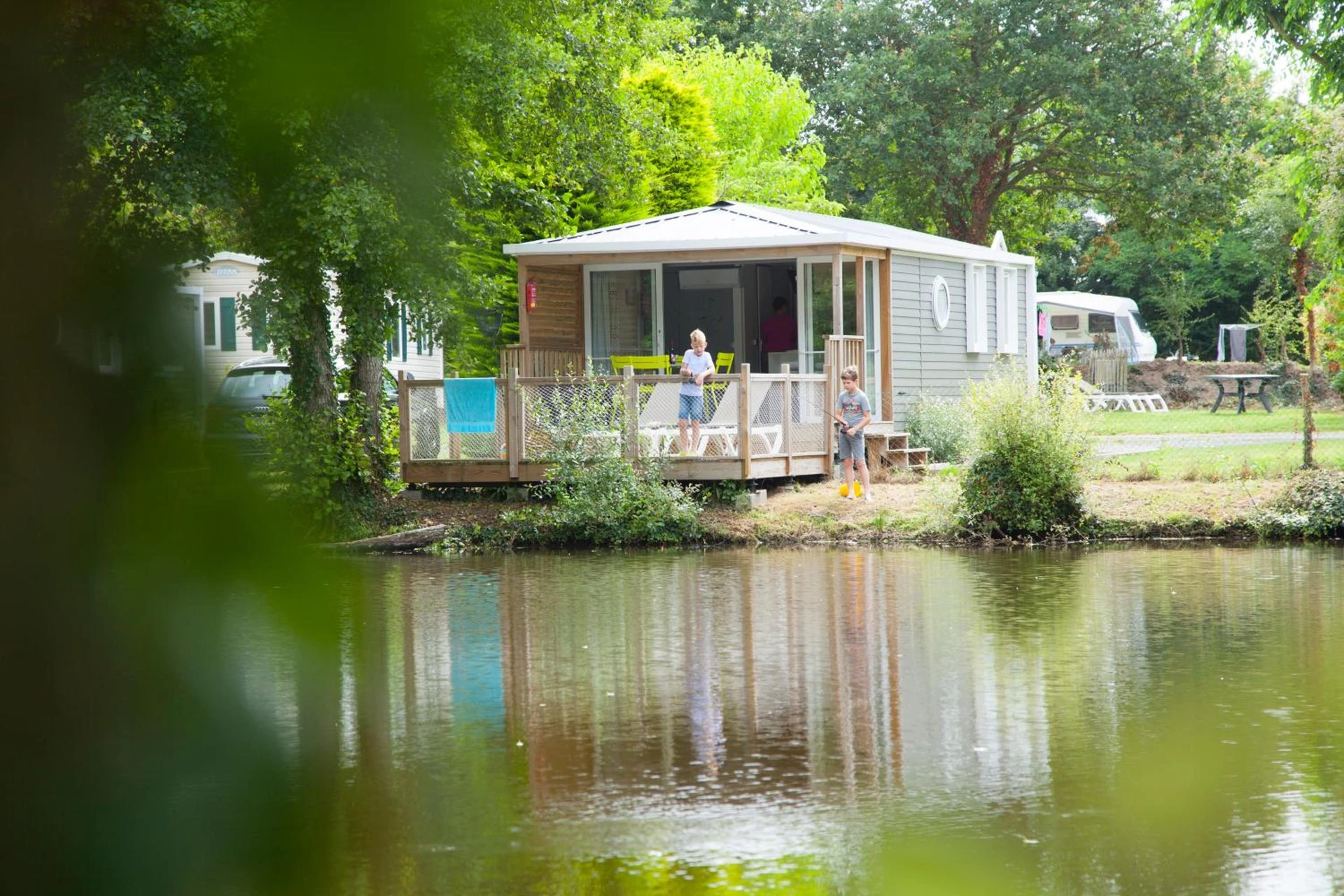 Ambiance de travail pour séminaire d'entreprise à Camping RCN La Ferme du Latois - Coëx