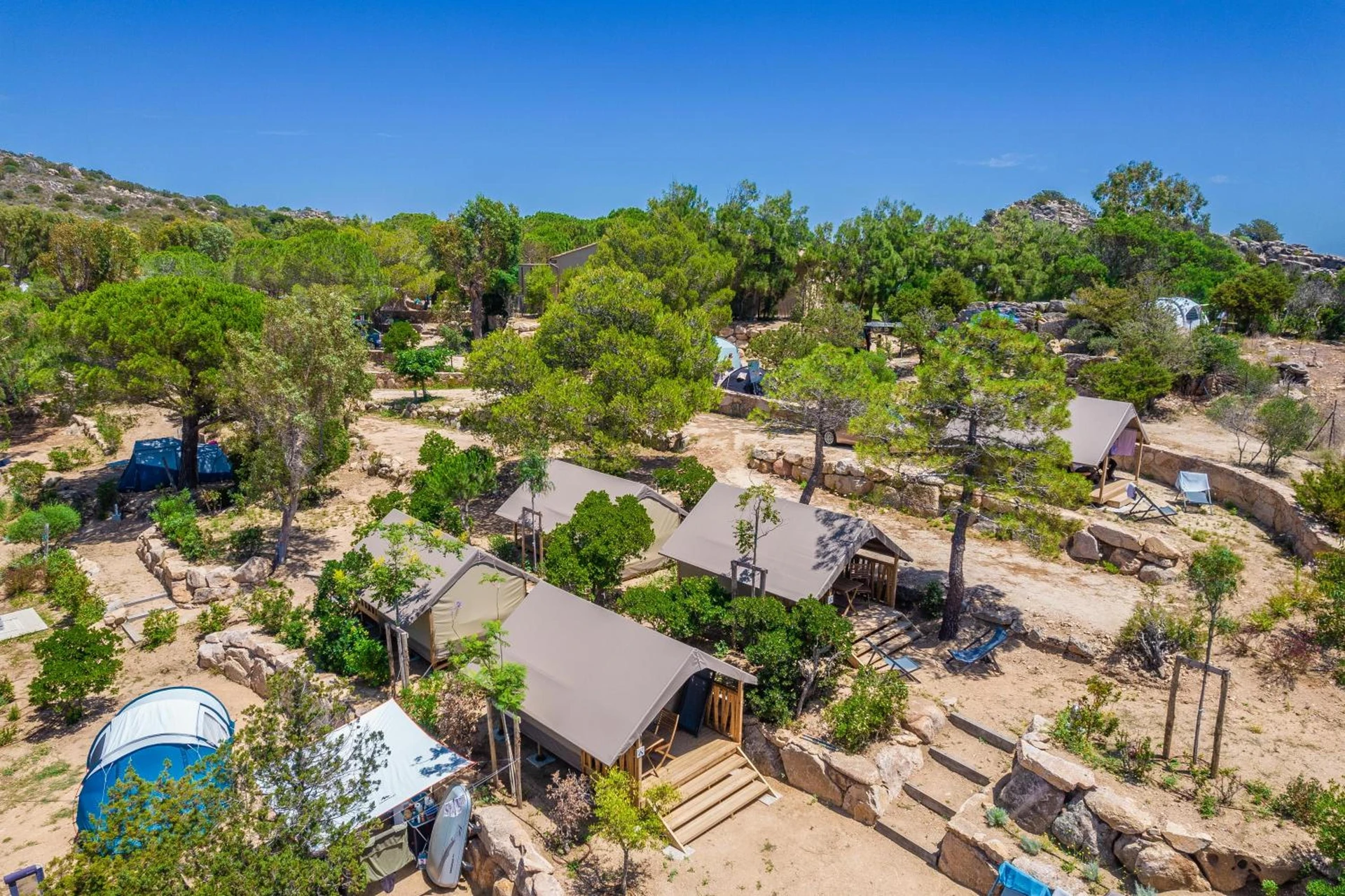 Organiser un séminaire d'entreprise : Camping Rondinara à bonifacio