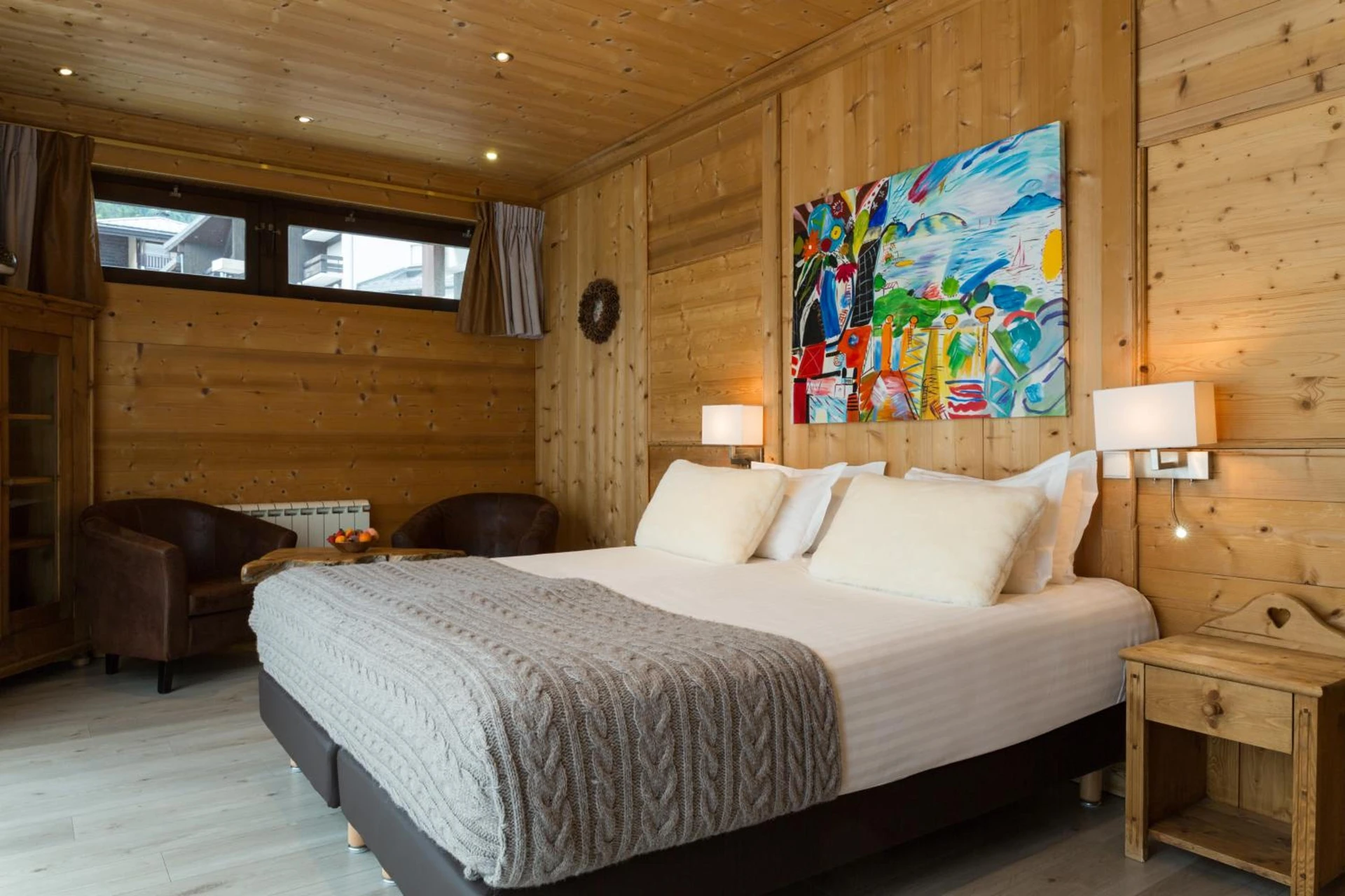 Chambre disponible pour un séminaire d'entreprise à Chalet-Hôtel La Chemenaz - Les Contamines-Montjoie