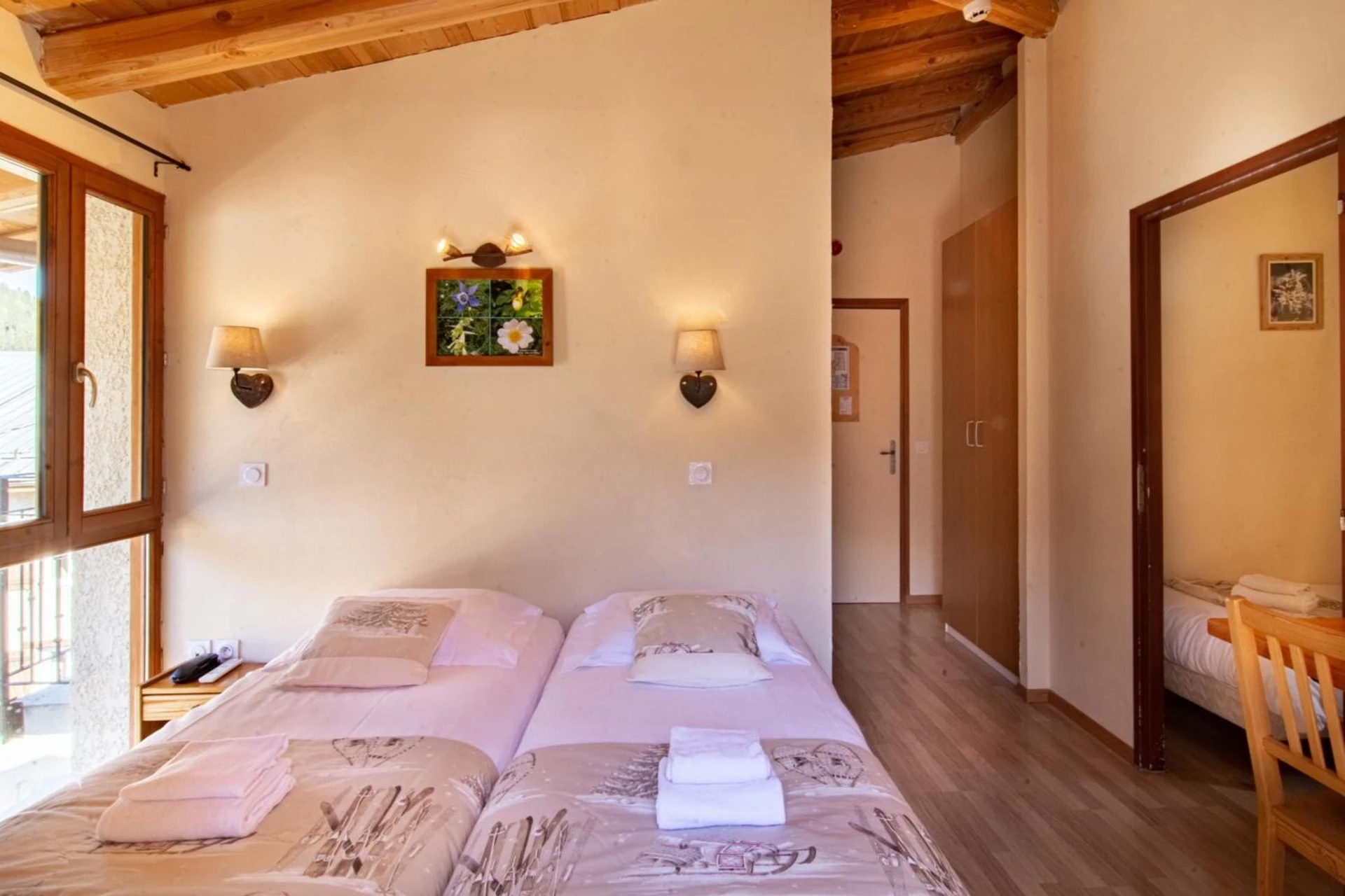 Magnifique chambre pour un séminaire d'entreprise à Chalet Hotel La Tarine - Peisey-Nancroix