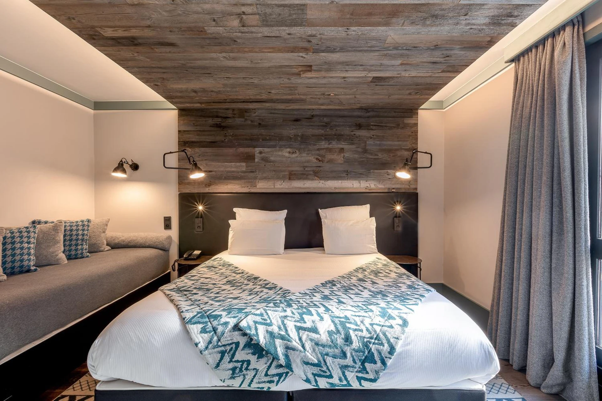 Chambre disponible pour un séminaire d'entreprise à Chalet Hôtel Le Prieuré & Spa - Chamonix-Mont-Blanc