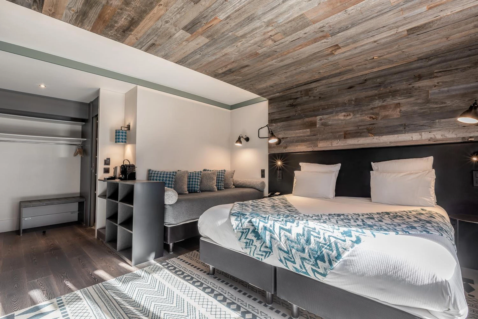 Chambre disponible pour un séminaire d'entreprise à Chalet Hôtel Le Prieuré & Spa - Chamonix-Mont-Blanc