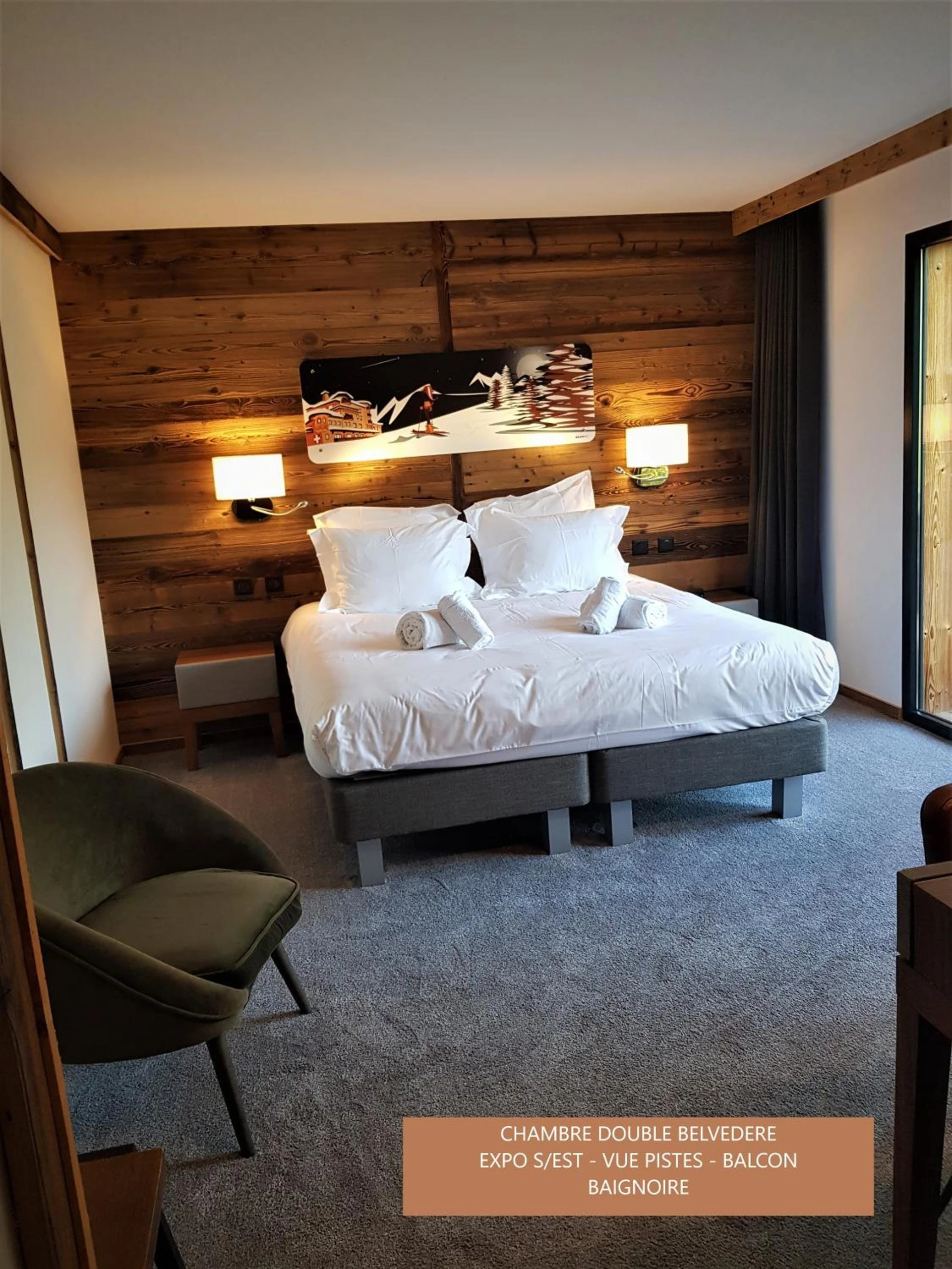 Chambre disponible pour un séminaire d'entreprise à Chalet Marano Restaurant & Spa - Isola 2000