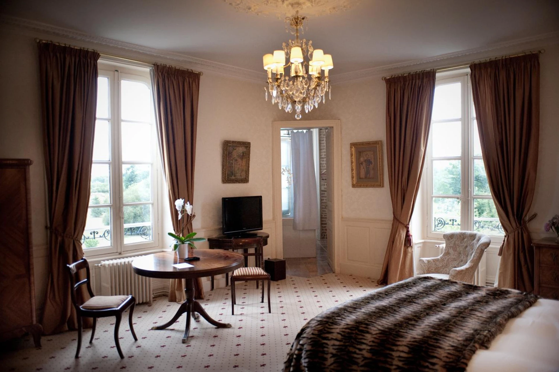 Chambre disponible pour un séminaire d'entreprise à Château D'Apigné Rennes - Le Rheu