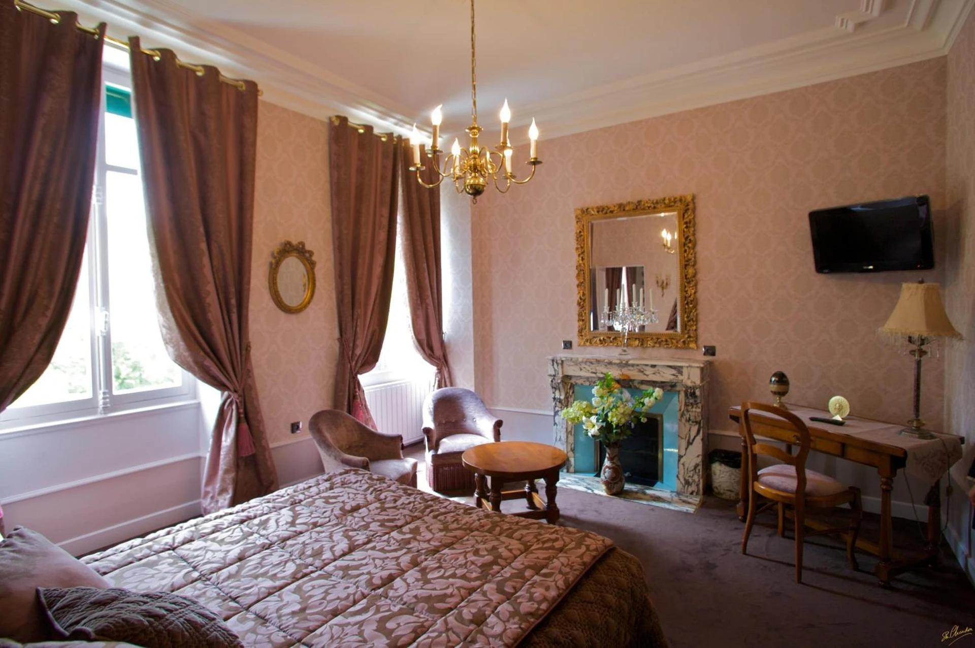 Chambre disponible pour un séminaire d'entreprise à Château de Challanges - Beaune
