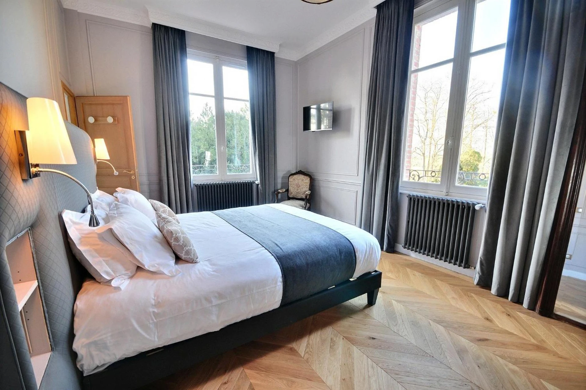Chambre disponible pour un séminaire d'entreprise à Château de la Bribourdière - Putot-en-Auge